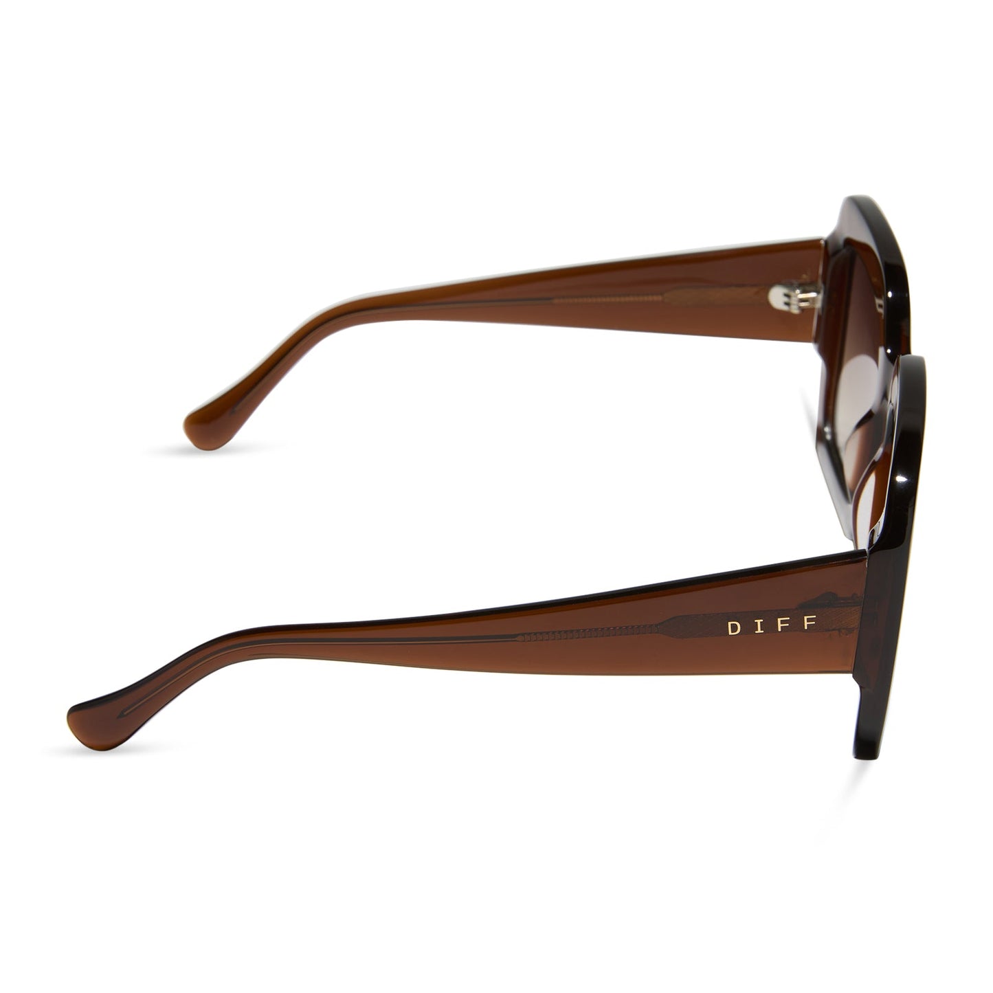 CHARISE - WHISKEY + BROWN GRADIENT + POLARIZED SUNGLASSES