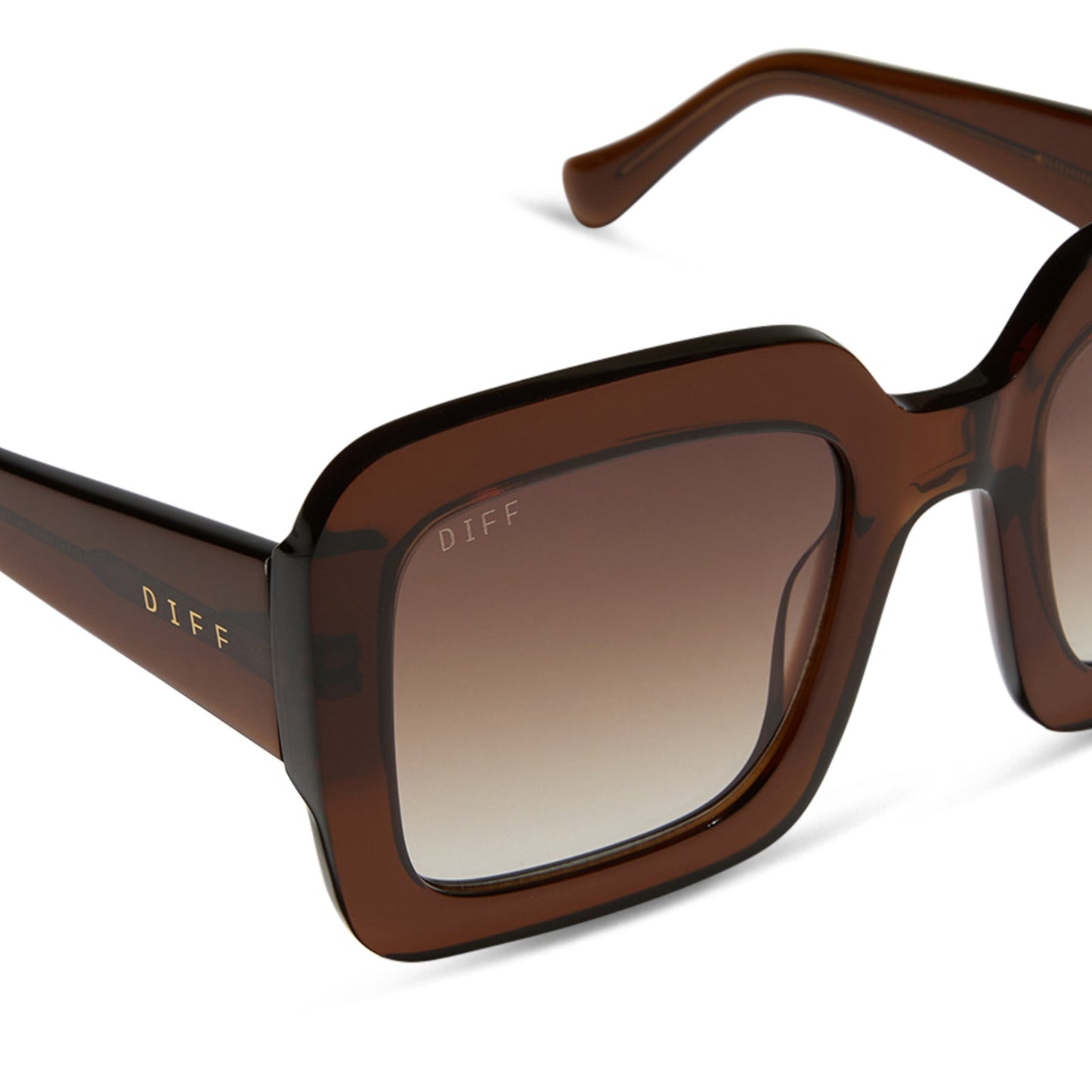 CHARISE - WHISKEY + BROWN GRADIENT + POLARIZED SUNGLASSES