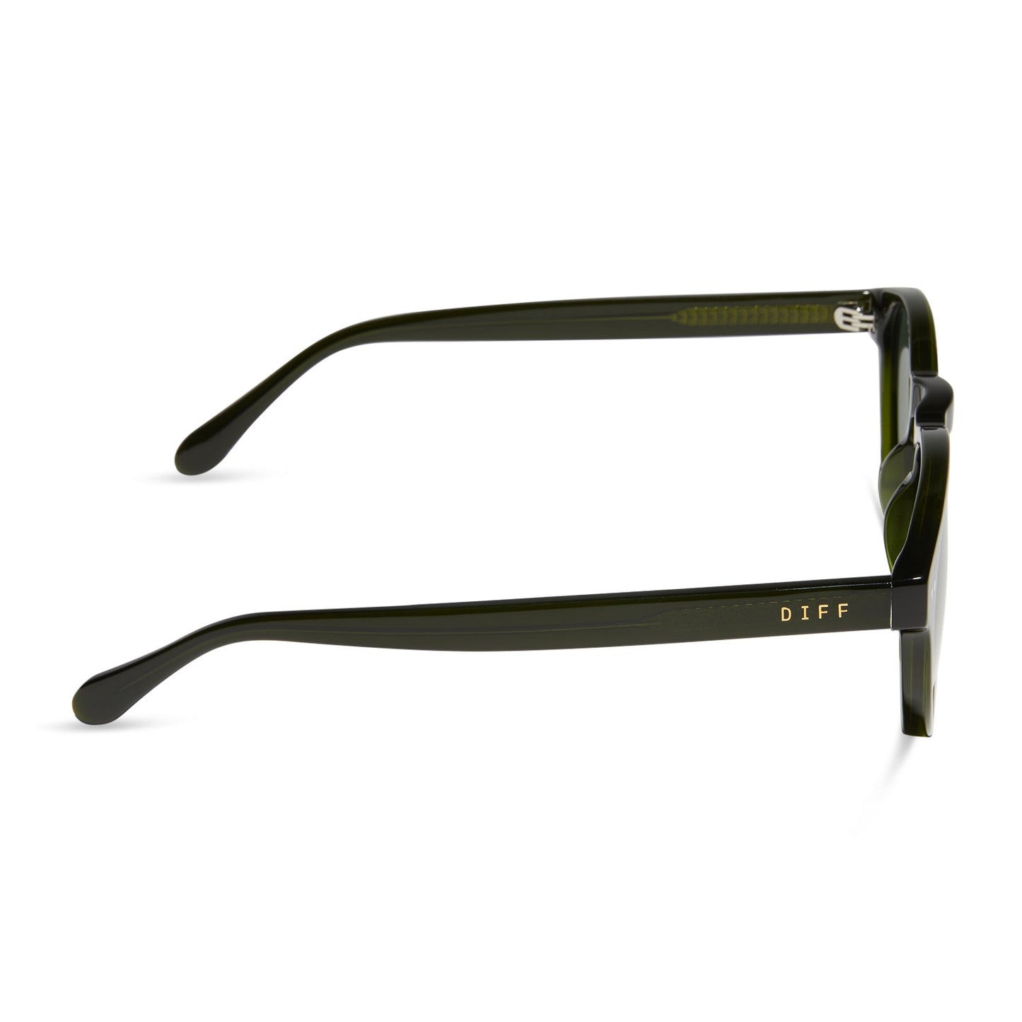 CODY - DARK OLIVE CRYSTAL + G15 + POLARIZED SUNGLASSES