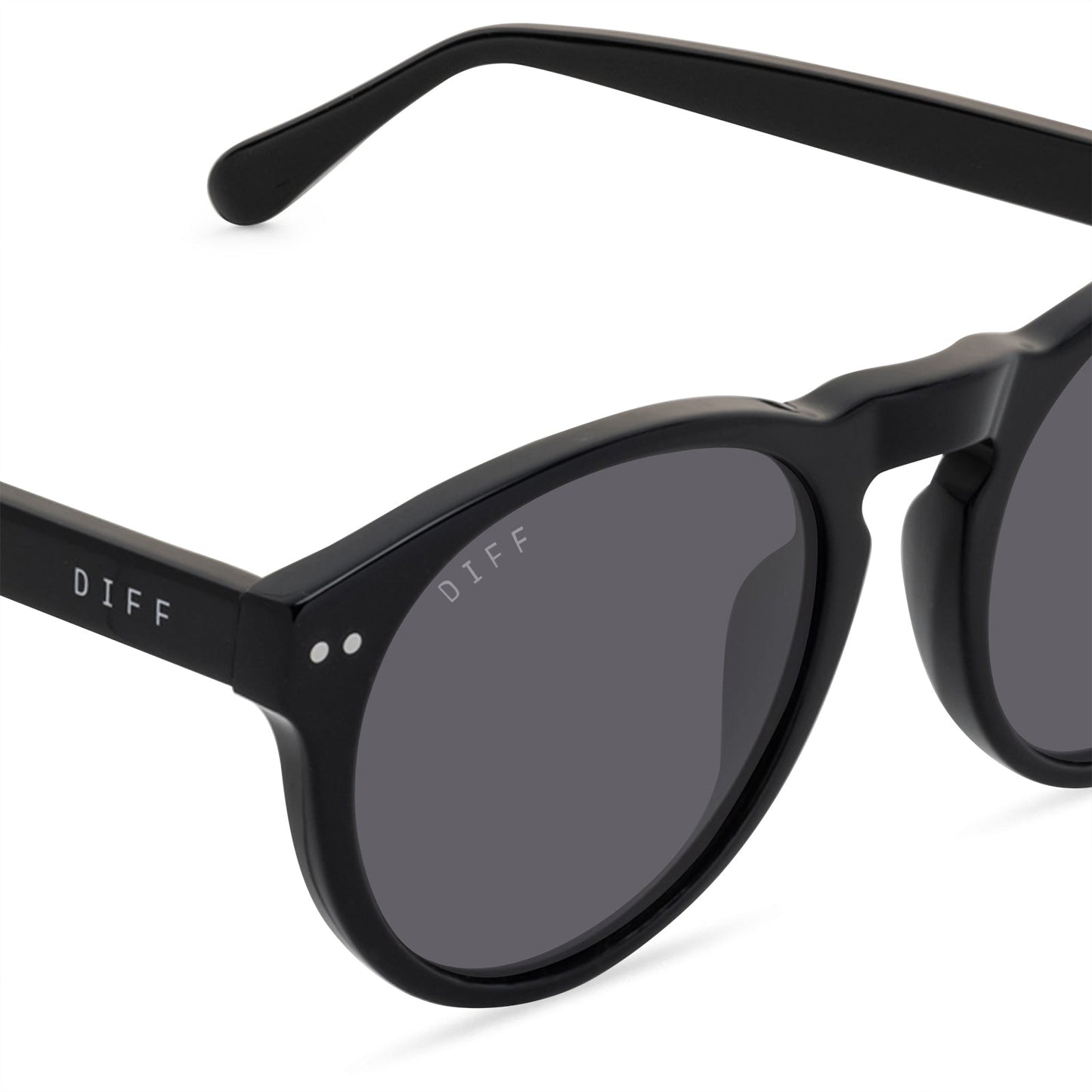 CODY XL - BLACK + GREY POLARIZED SUNGLASSES