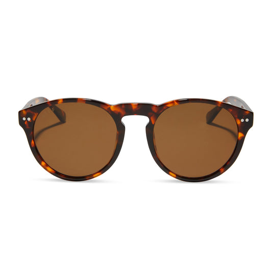 CODY XL - RICH TORTOISE + BROWN + POLARIZED SUNGLASSES