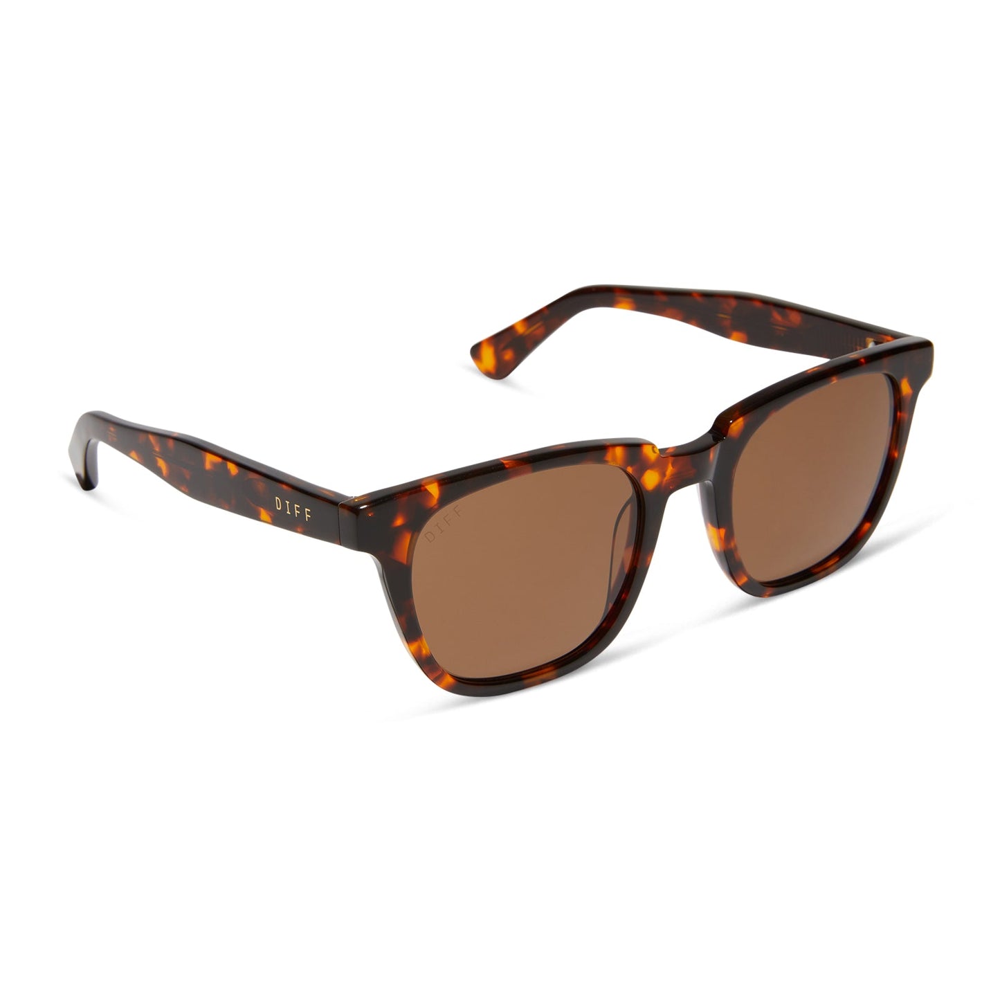 COLTON - RICH TORTOISE + BROWN + POLARIZED SUNGLASSES