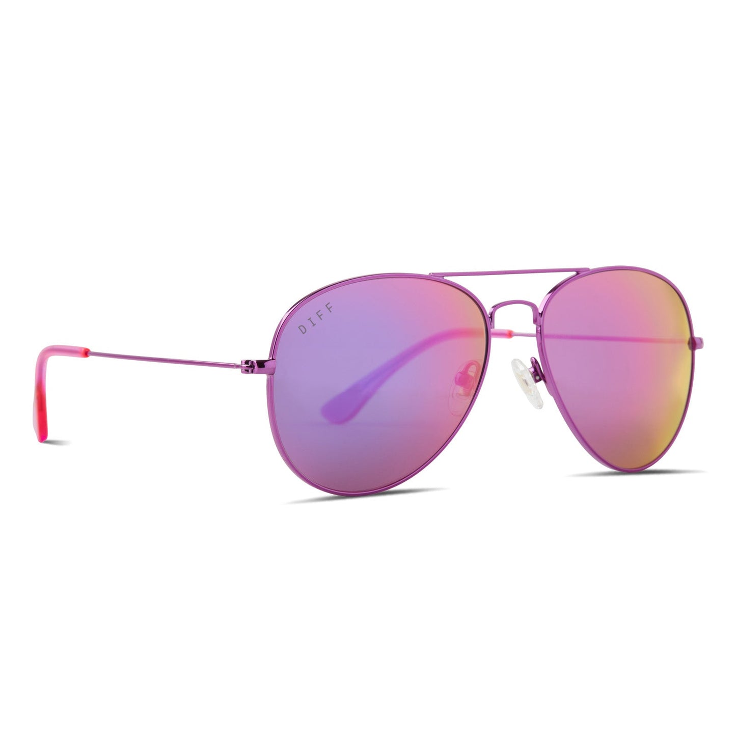 CRUZ - PINK RUSH METALLIC + PINK RUSH MIRROR SUNGLASSES