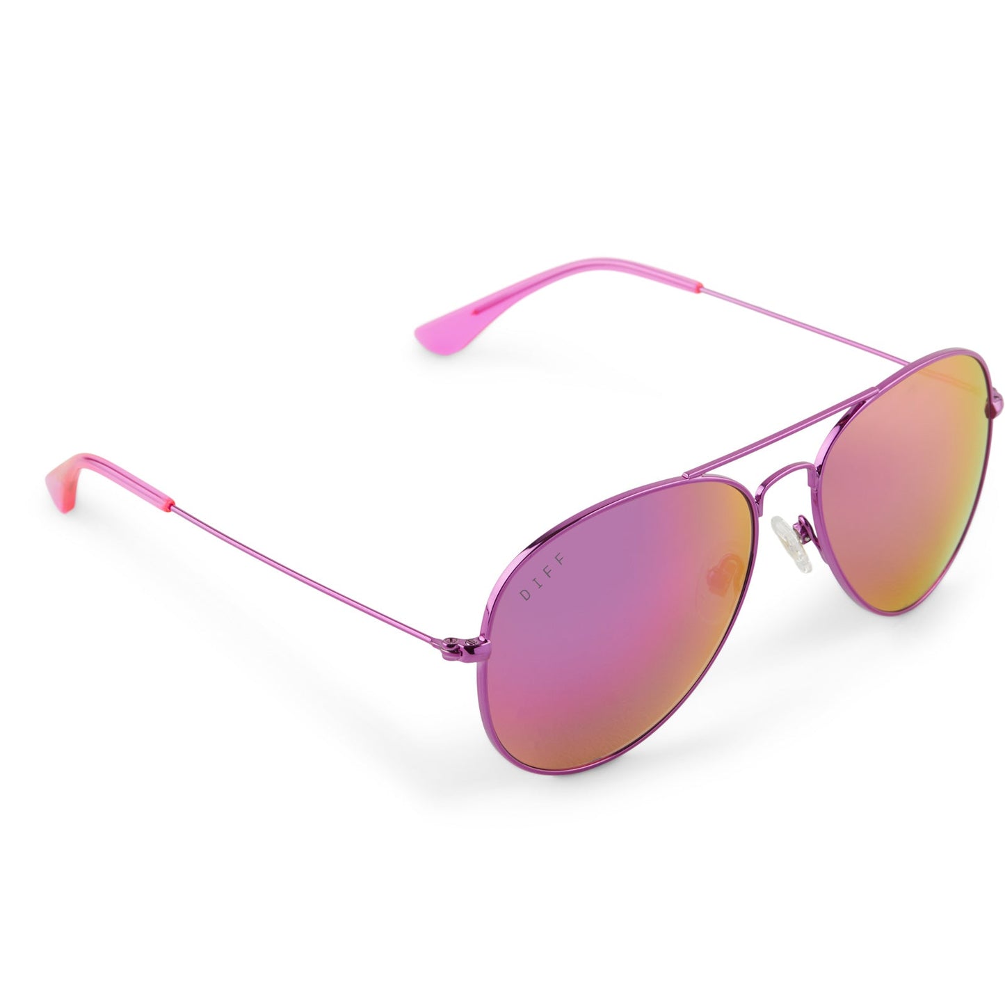 CRUZ - PINK RUSH METALLIC + PINK RUSH MIRROR SUNGLASSES