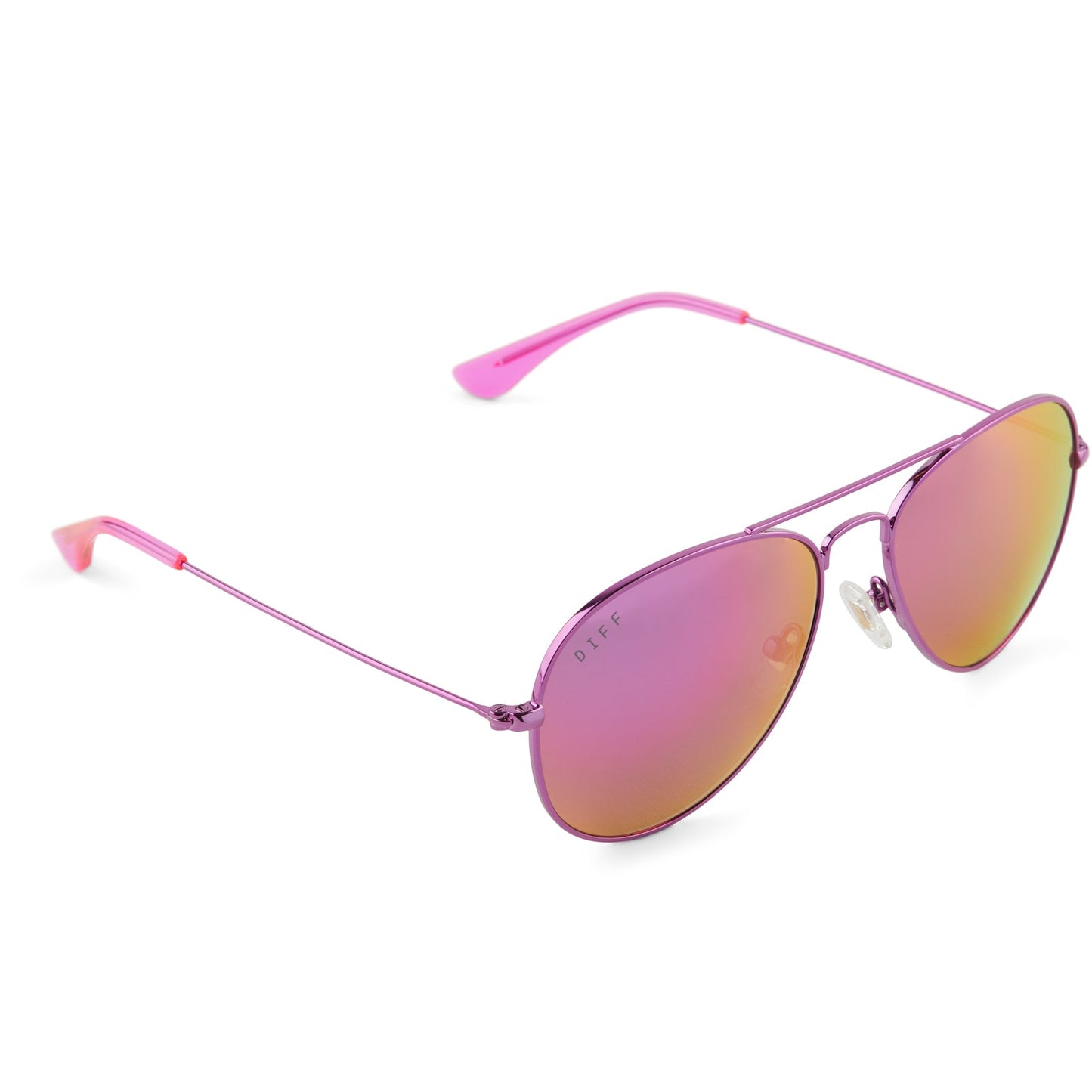 CRUZ XS - PINK RUSH METALLIC + PINK RUSH MIRROR SUNGLASSES