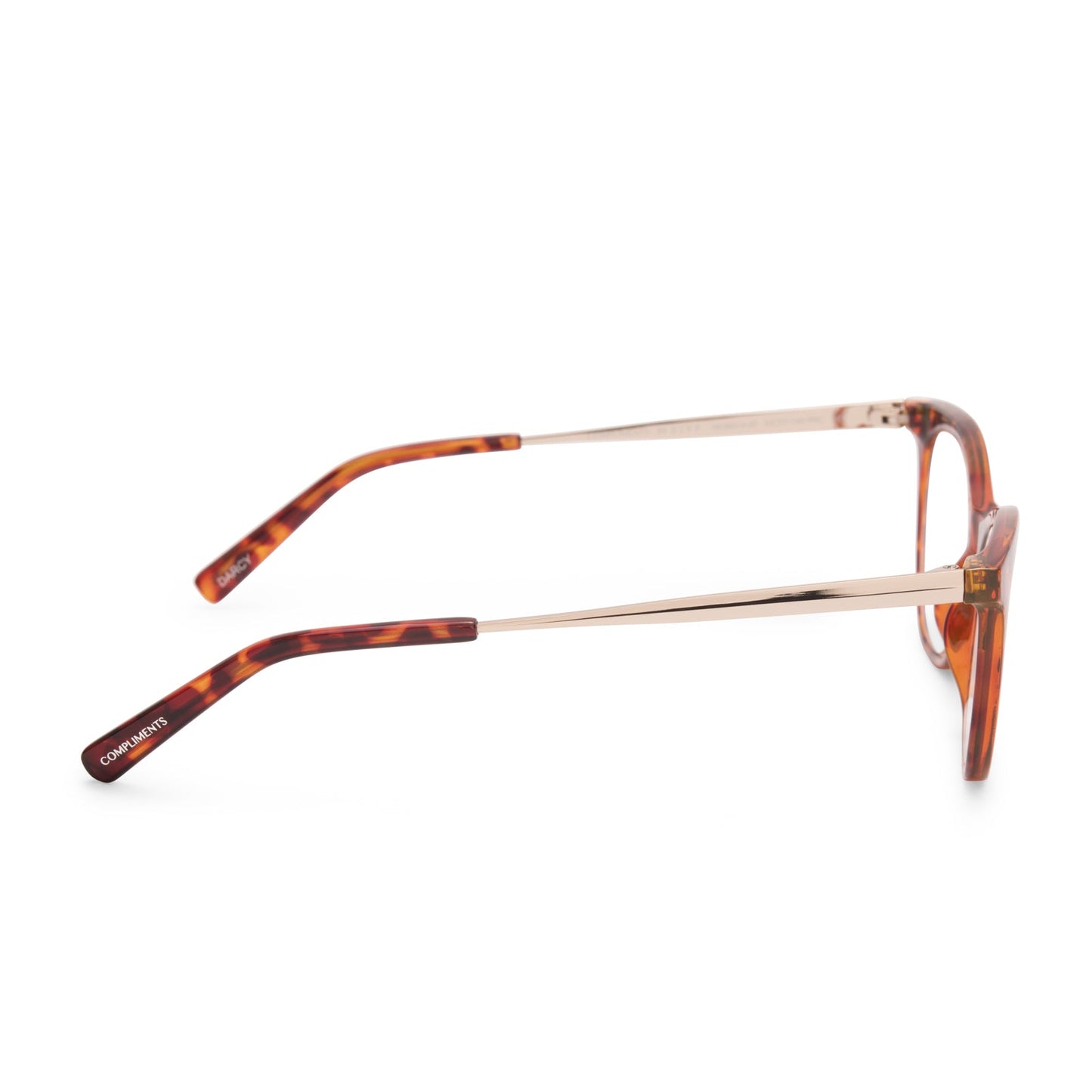 DARCY - AMBER TORTOISE + BLUE LIGHT TECHNOLOGY GLASSES