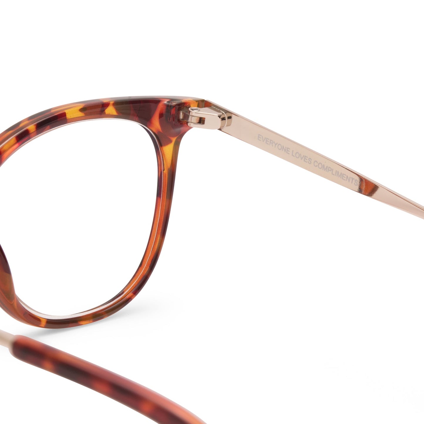 DARCY - AMBER TORTOISE + BLUE LIGHT TECHNOLOGY GLASSES