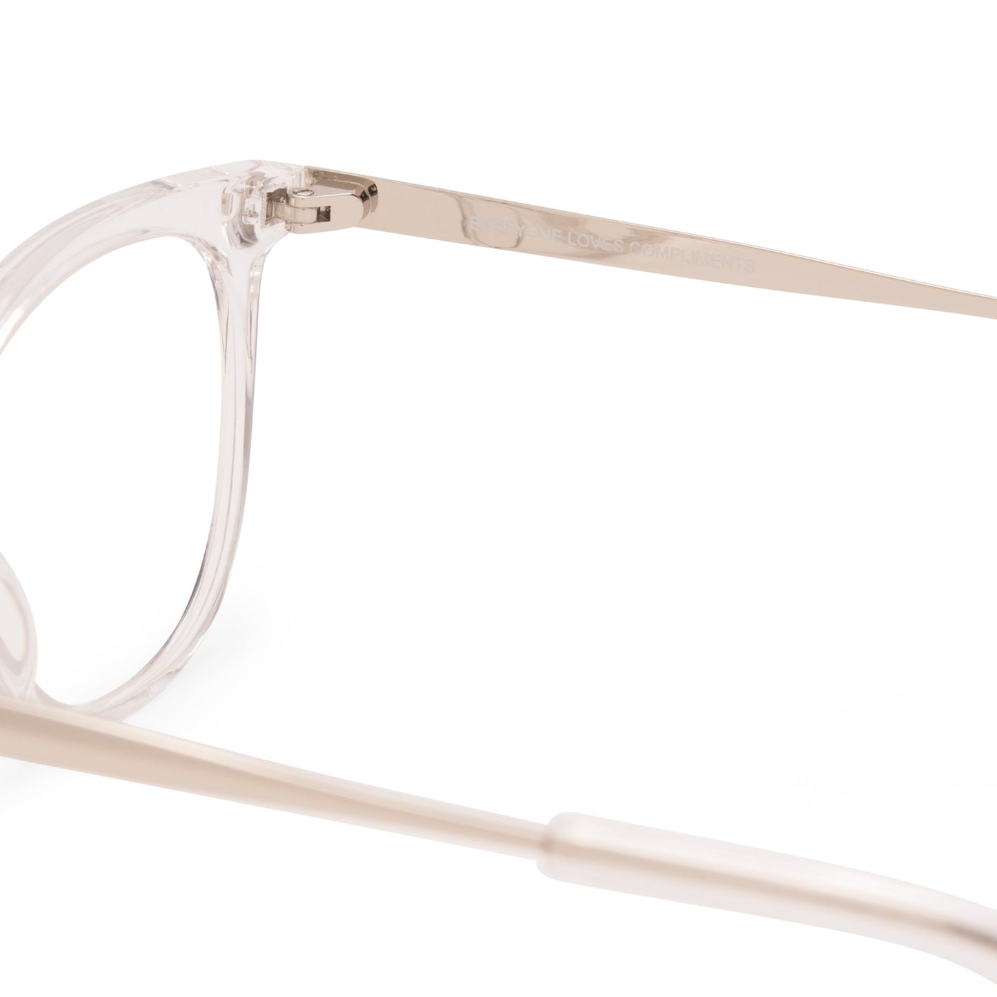 DARCY - CLEAR CRYSTAL + BLUE LIGHT TECHNOLOGY GLASSES