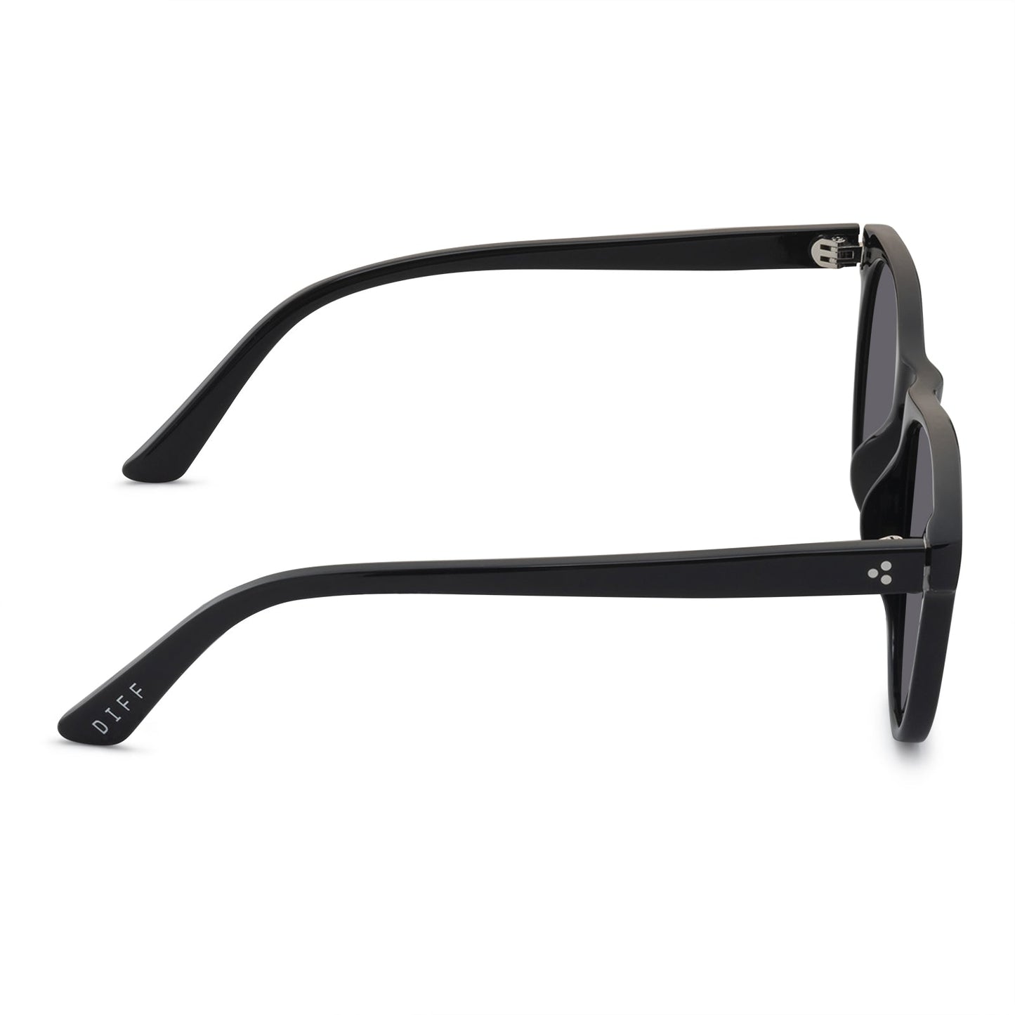 DARREN - BLACK + GREY POLARIZED SUNGLASSES