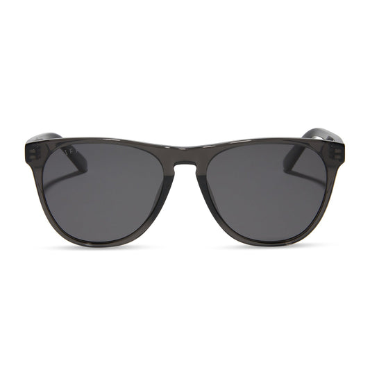 DARREN - BLACK SMOKE CRYSTAL + GREY + POLARIZED SUNGLASSES