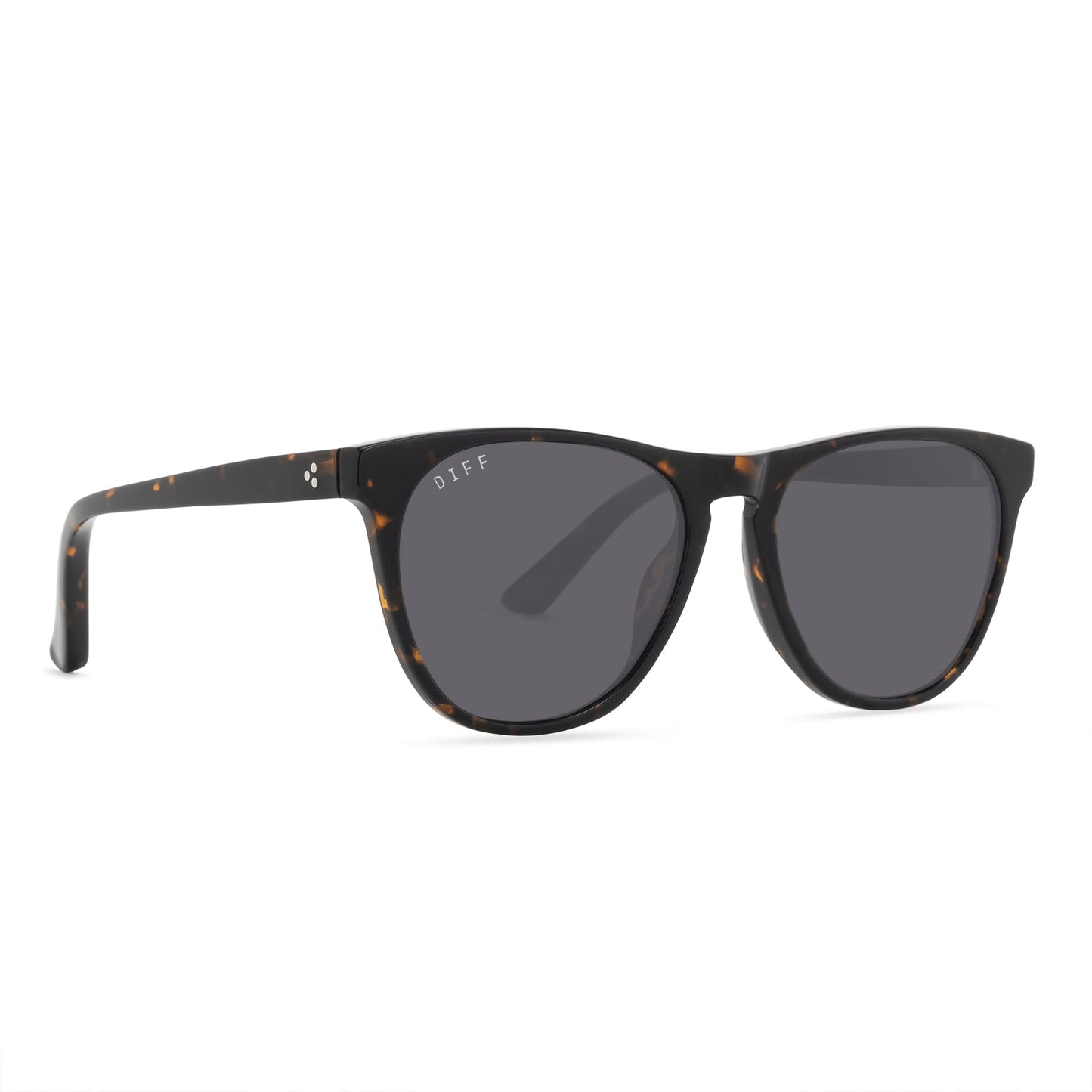 DARREN - SHADOW TORTOISE + GREY POLARIZED SUNGLASSES