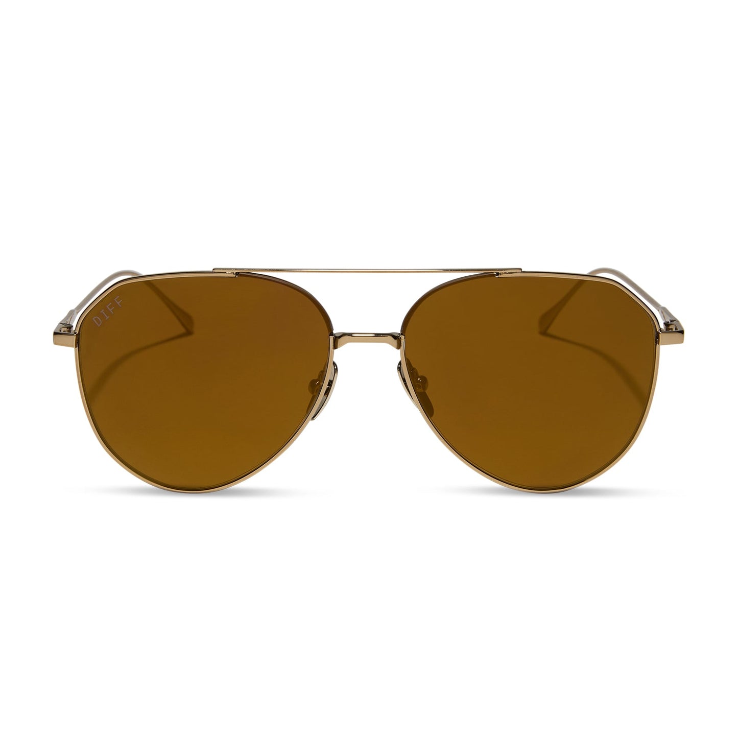 DASH XS - COPPER METAL + BROWN GOLD FLASH + POLARIZED SUNGLASSES