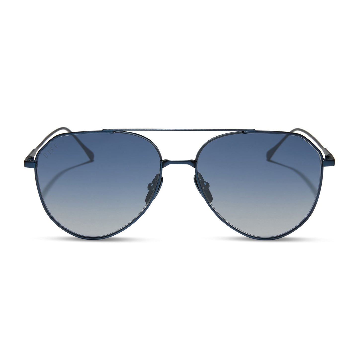 DASH XS - DEEP NAVY METAL + AEGEAN BLUE FLASH SUNGLASSES