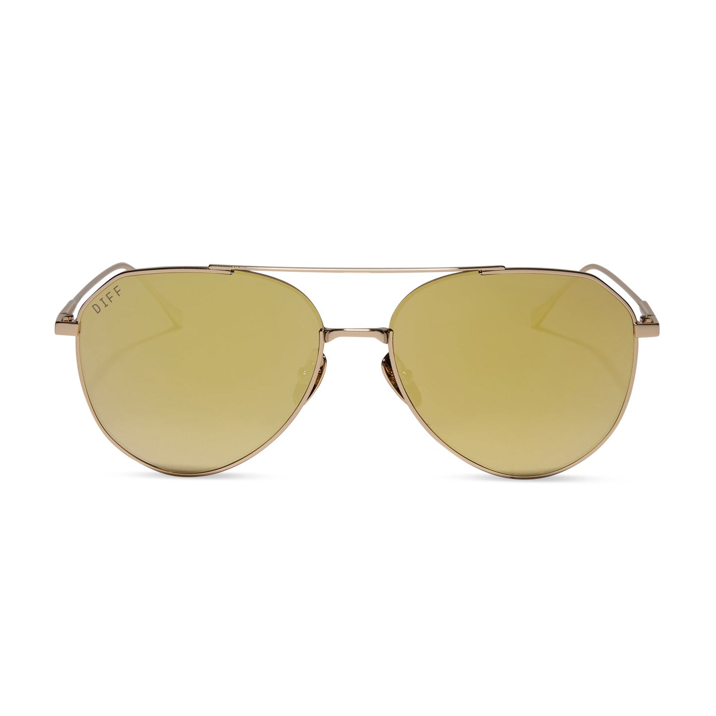 DASH XS - GOLD + BRILLIANT GOLD MIRROR + POLARIZED SUNGLASSES