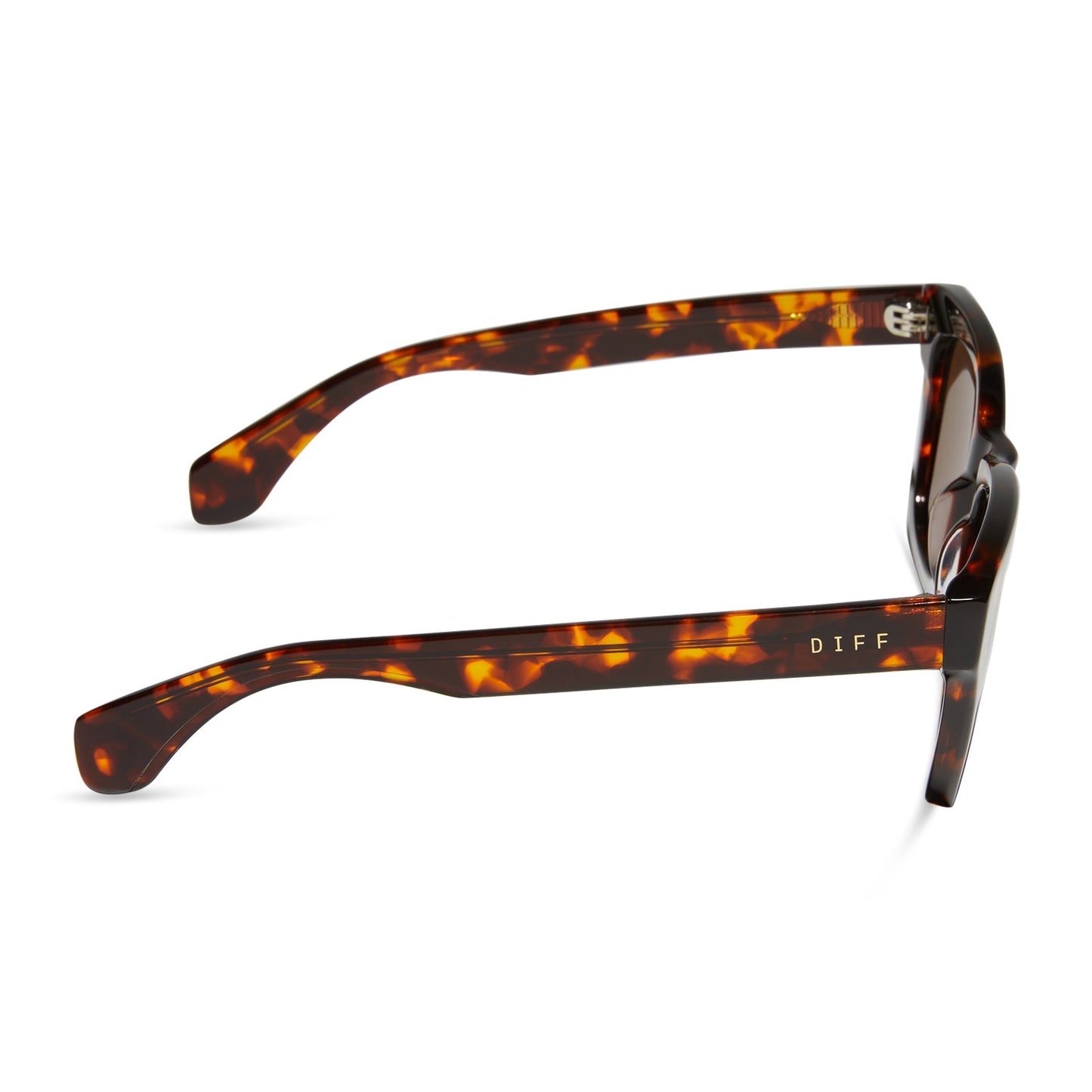 DEAN - RICH TORTOISE + BROWN + POLARIZED SUNGLASSES