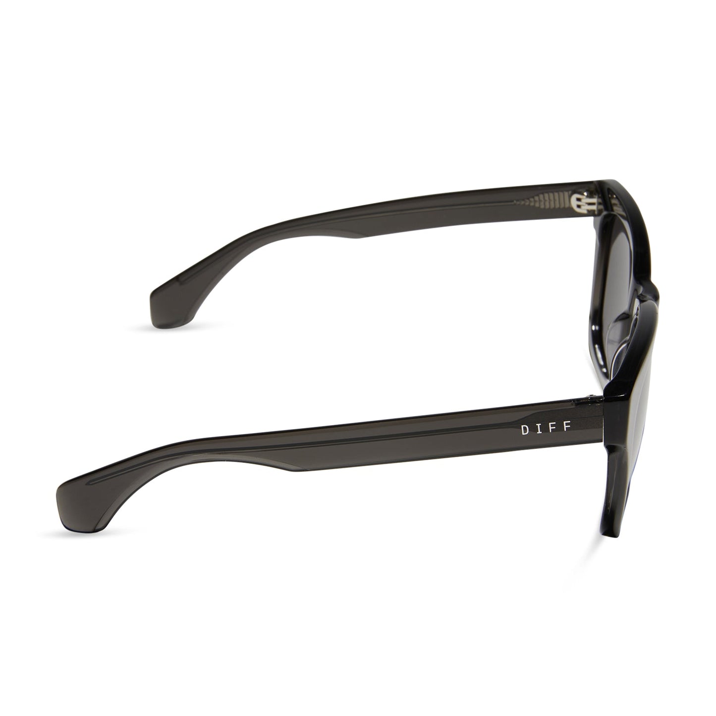 DEAN XL - BLACK SMOKE CRYSTAL + GREY + POLARIZED SUNGLASSES