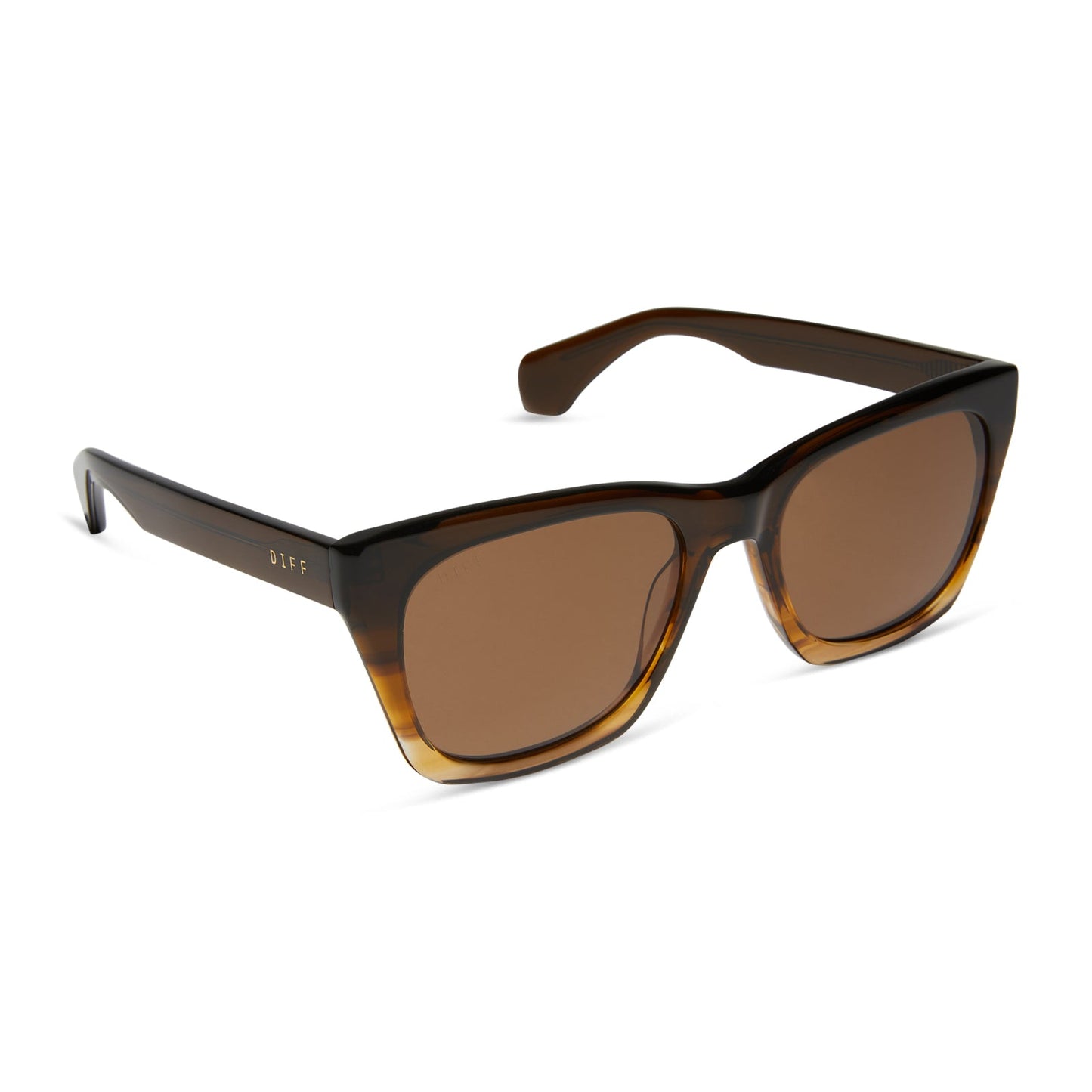 DEAN XL - MOCHA + BROWN + POLARIZED SUNGLASSES