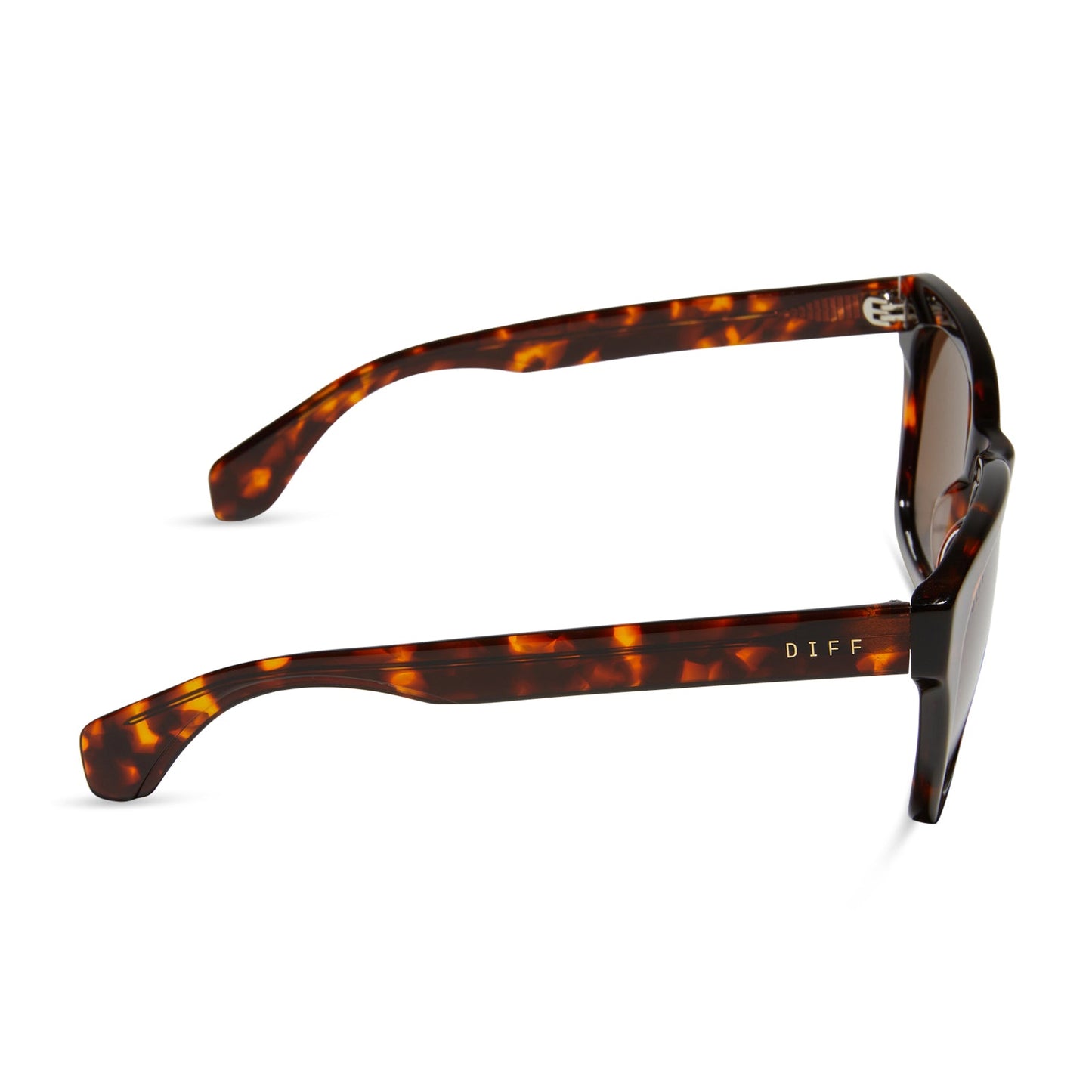 DEAN XL - RICH TORTOISE + BROWN + POLARIZED SUNGLASSES