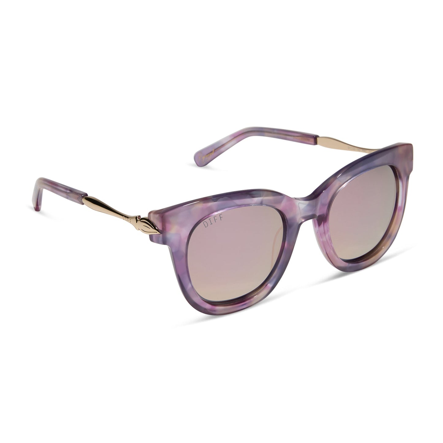 DISNEY PRINCESS - RAPUNZEL + MARBLED FLORAL + ROSE PINK + POLARIZED SUNGLASSES