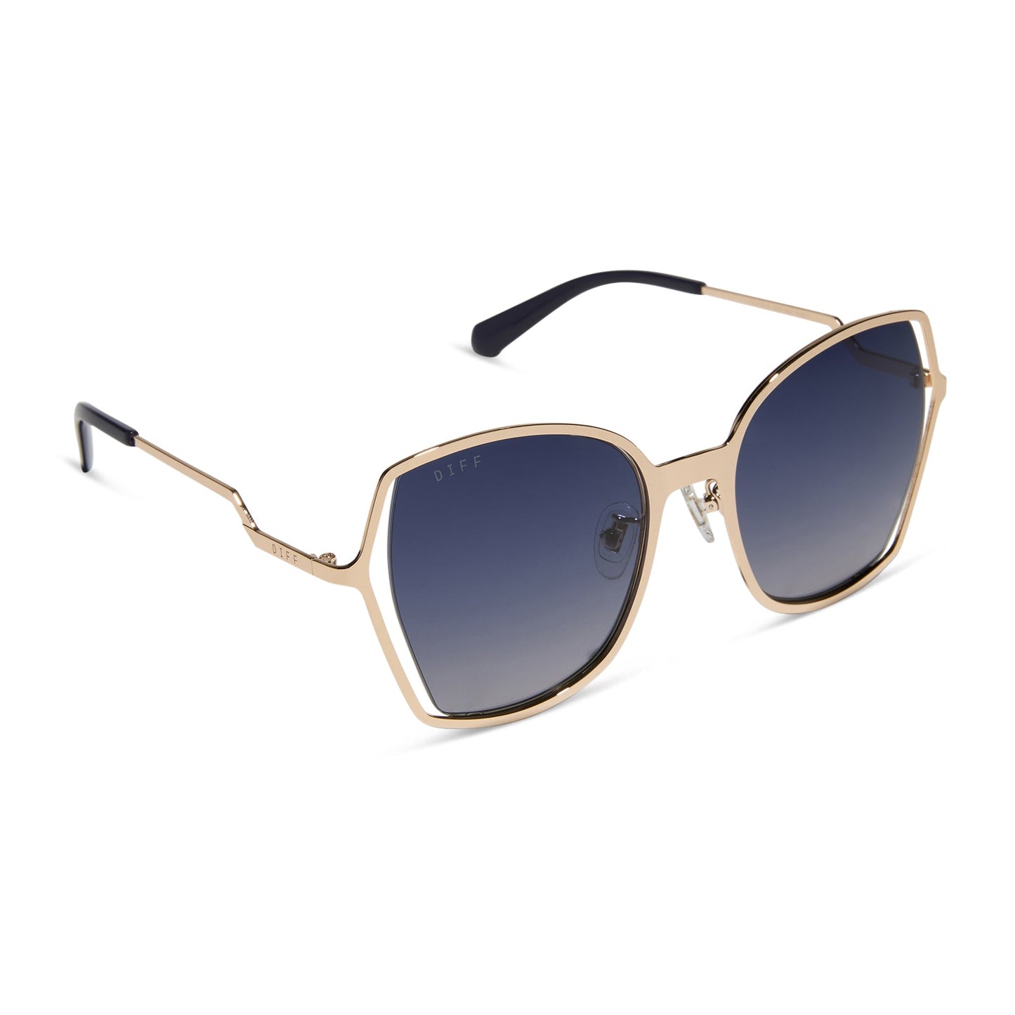 DONNA III - GOLD + MIDNIGHT GRADIENT + POLARIZED SUNGLASSES