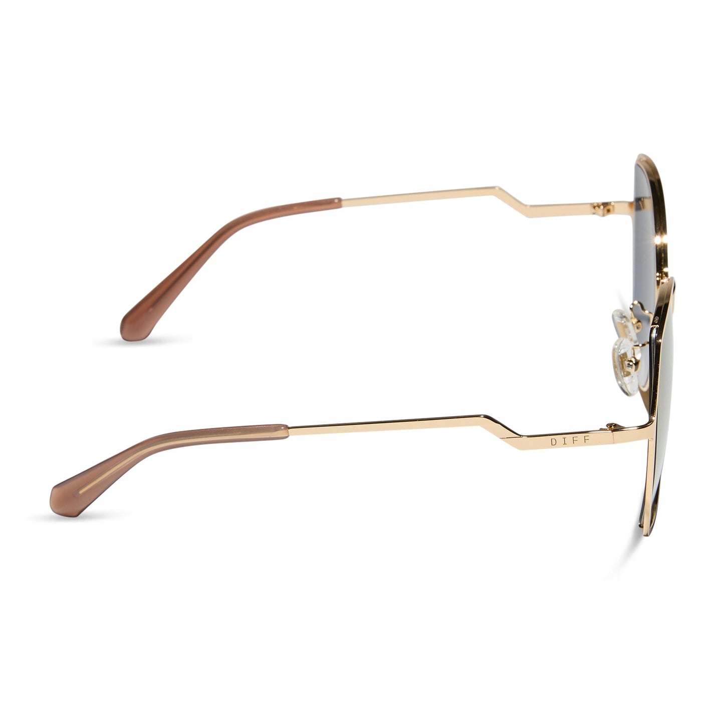 DONNA III - GOLD + MOSS MIRROR + POLARIZED SUNGLASSES