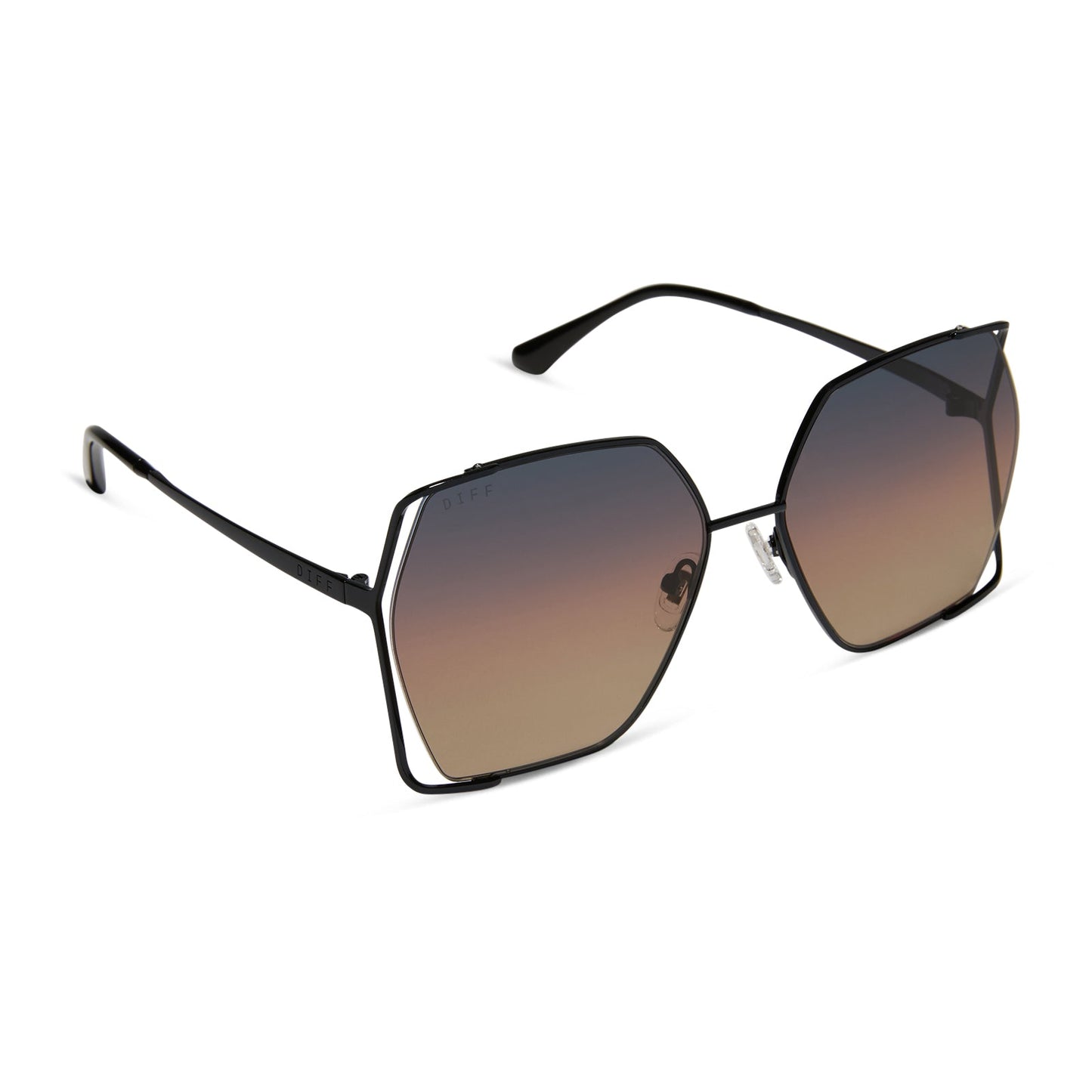 DONNA IV - BLACK + TWILIGHT GRADIENT + POLARIZED SUNGLASSES