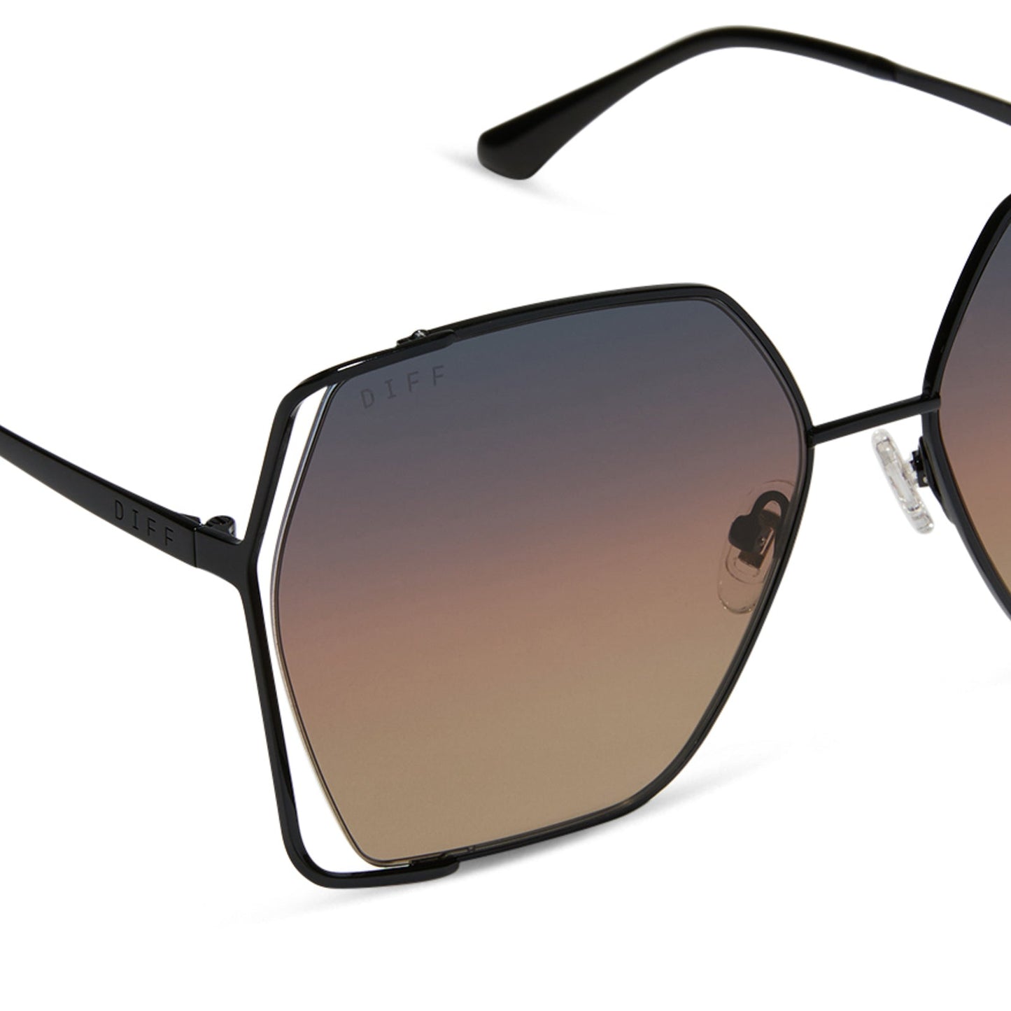 DONNA IV - BLACK + TWILIGHT GRADIENT + POLARIZED SUNGLASSES