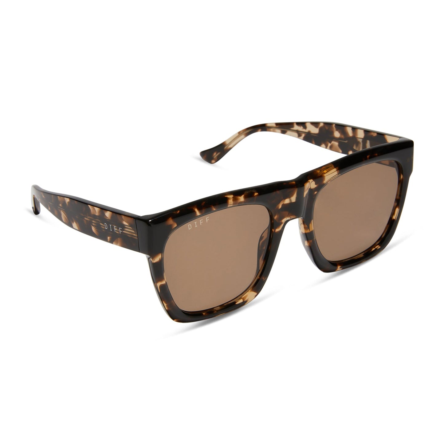 EASTON - ESPRESSO TORTOISE + BROWN SUNGLASSES