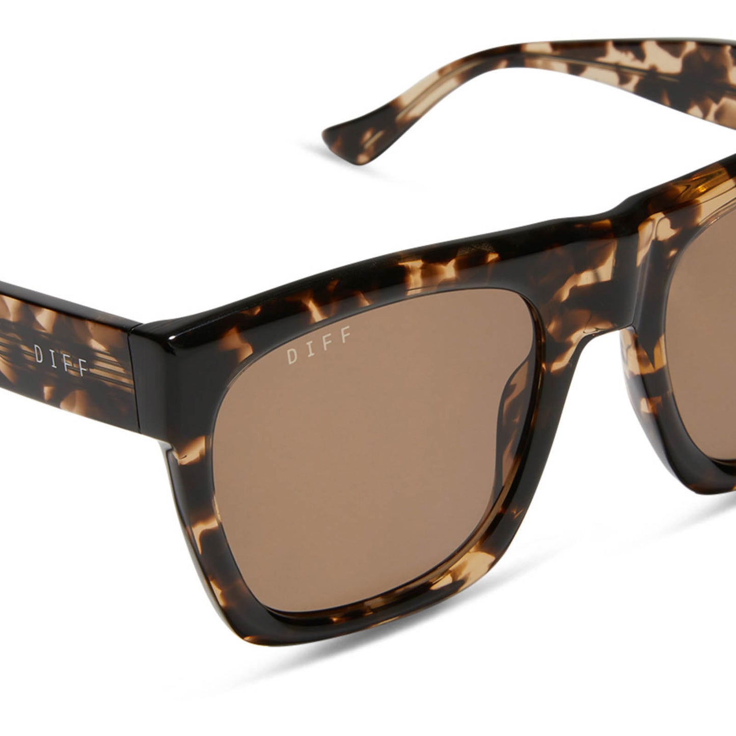 EASTON - ESPRESSO TORTOISE + BROWN SUNGLASSES