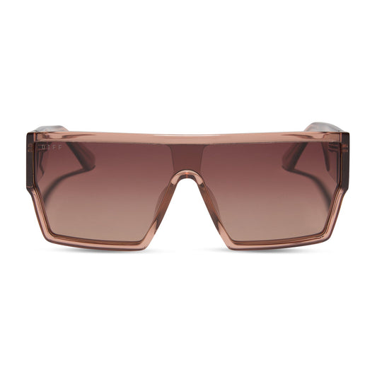 ELECTRA - CAFÉ OLE + BROWN GRADIENT + POLARIZED SUNGLASSES