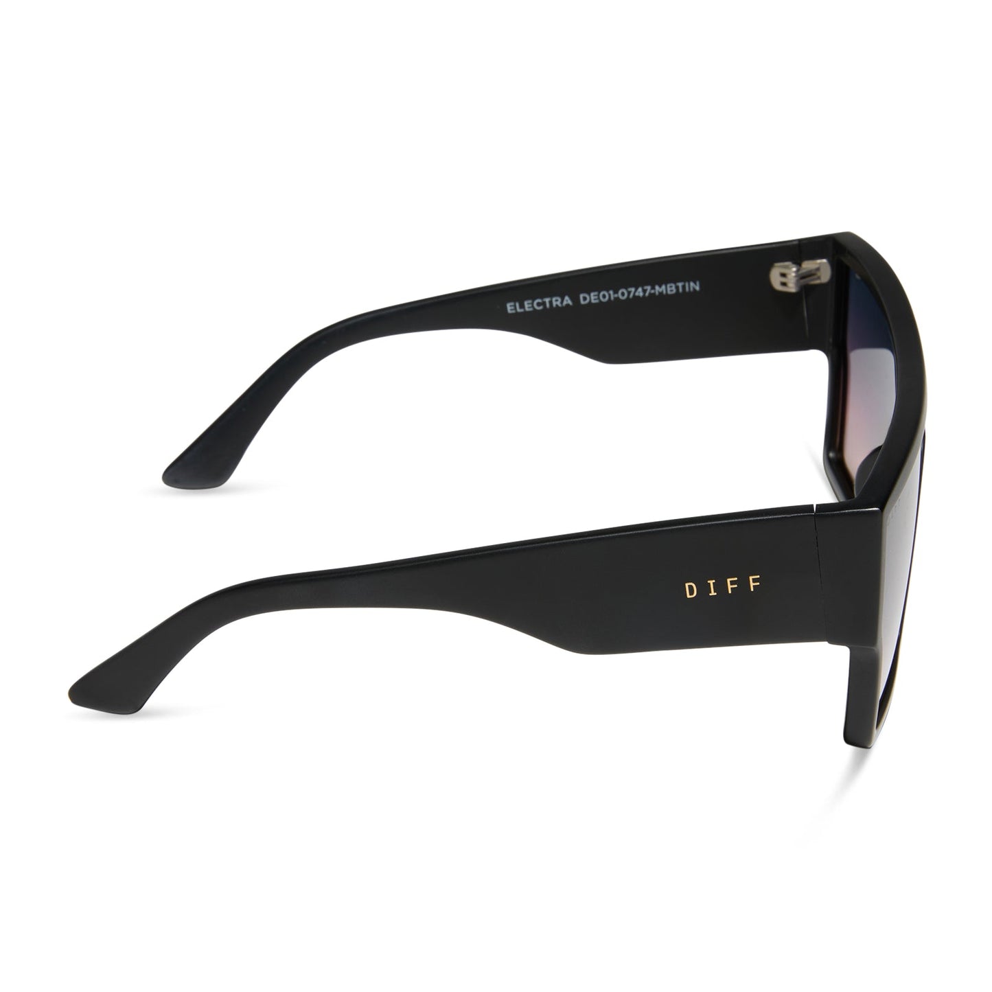 ELECTRA - MATTE BLACK + TWILIGHT GRADIENT SUNGLASSES