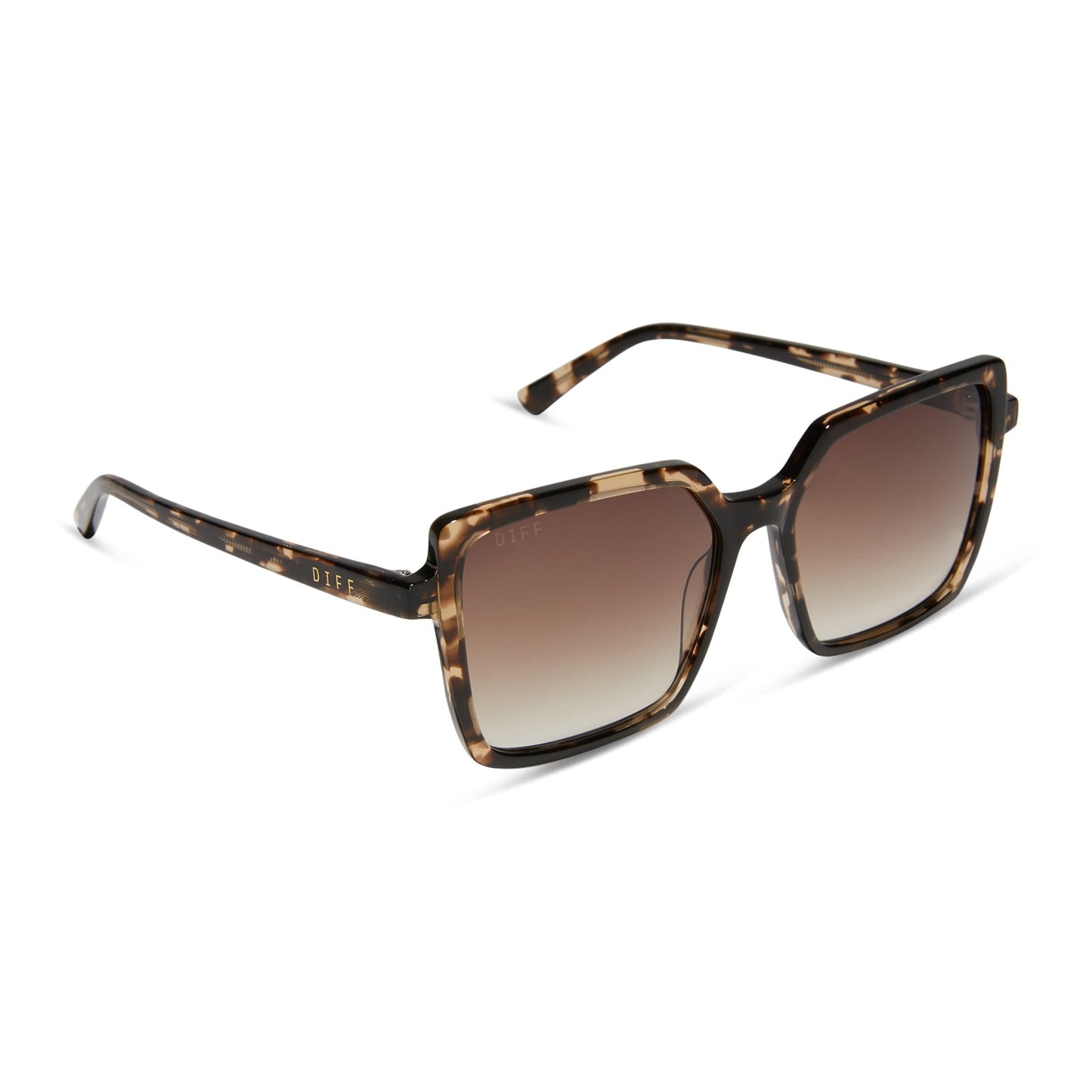 ESME - ESPRESSO TORTOISE + BROWN GRADIENT SUNGLASSES