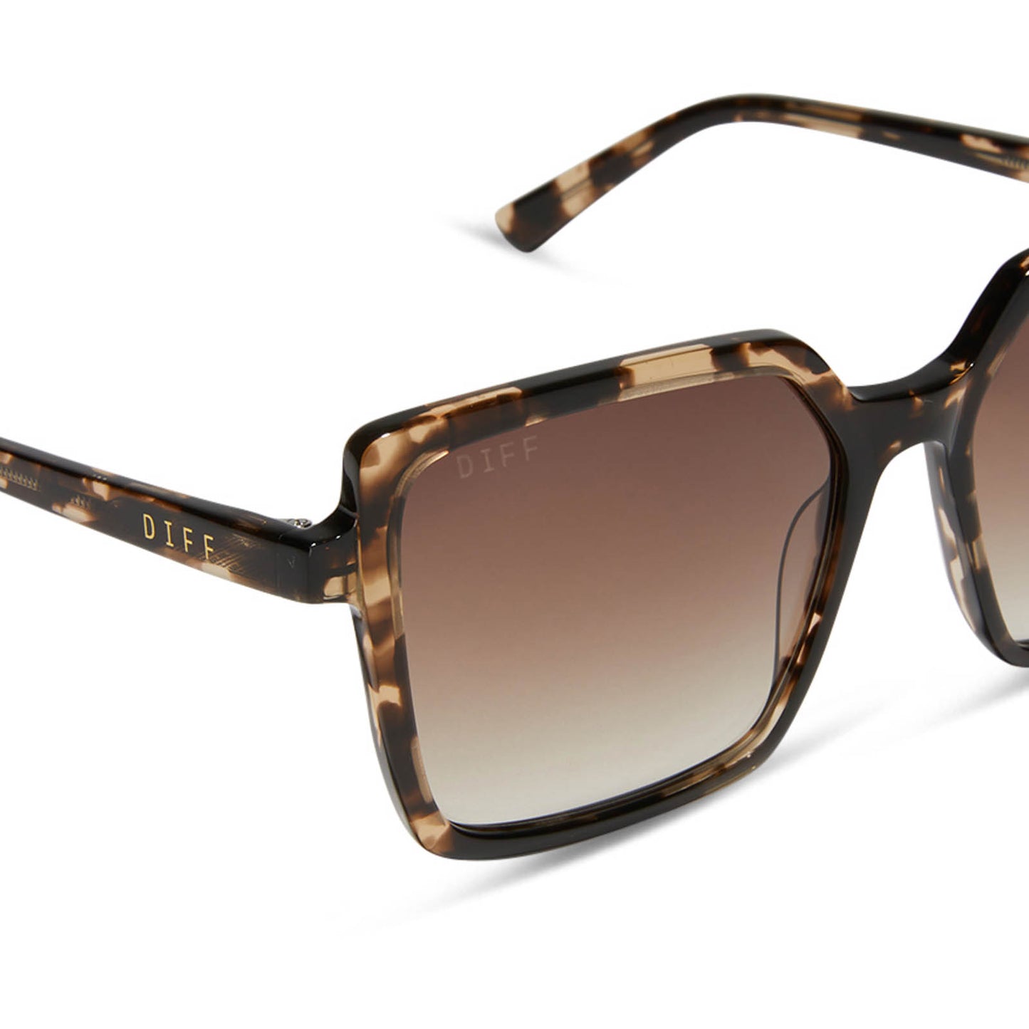 ESME - ESPRESSO TORTOISE + BROWN GRADIENT SUNGLASSES