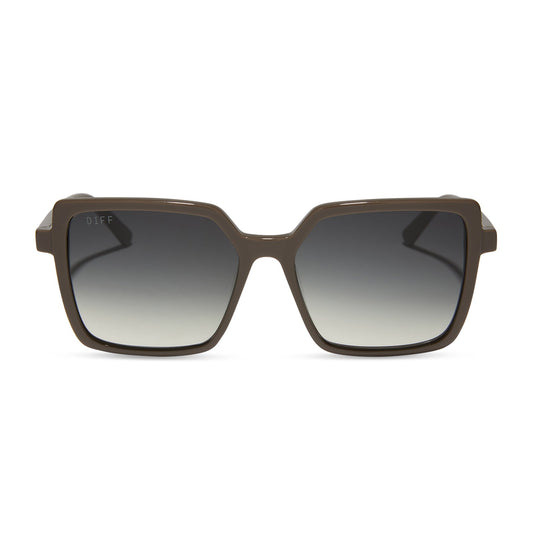 ESME - LONDON STONE + GREY GRADIENT SUNGLASSES