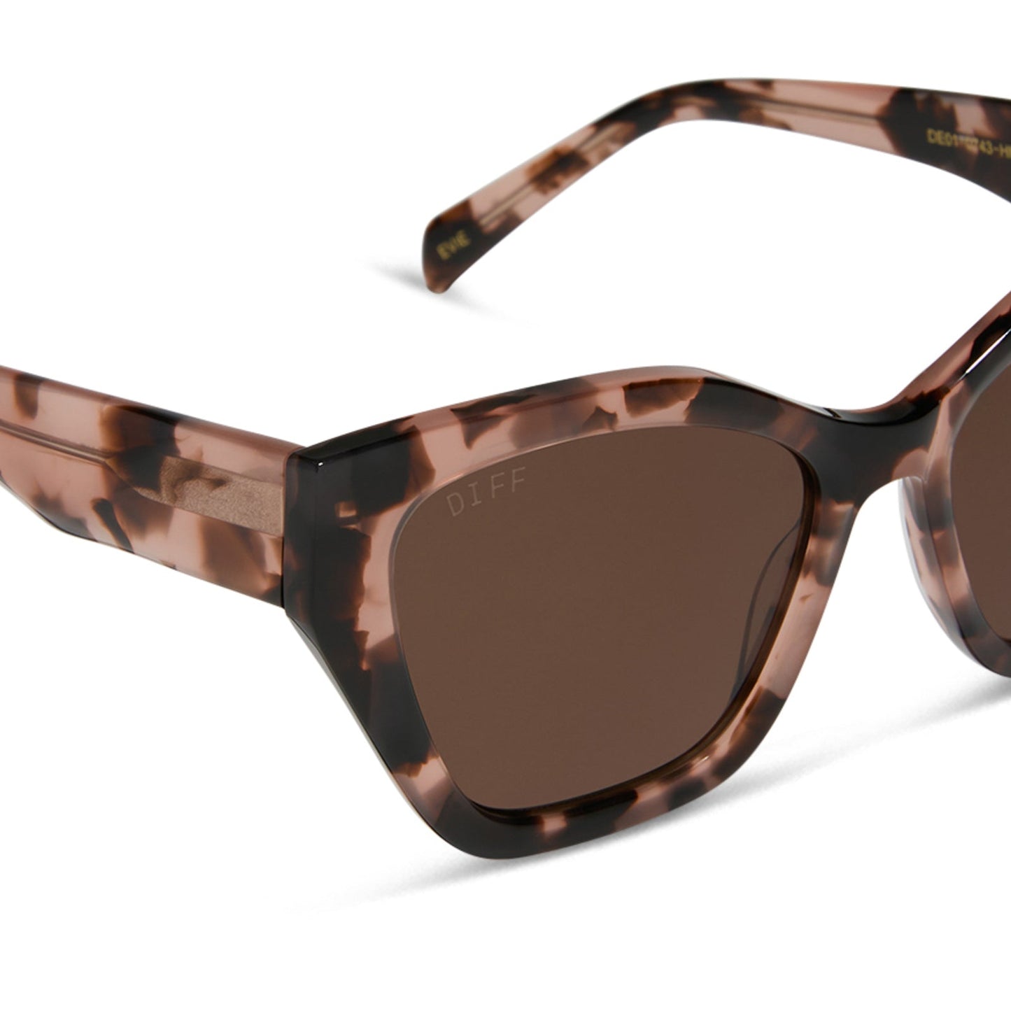 EVIE - HIMALAYAN TORTOISE + BROWN + POLARIZED SUNGLASSES