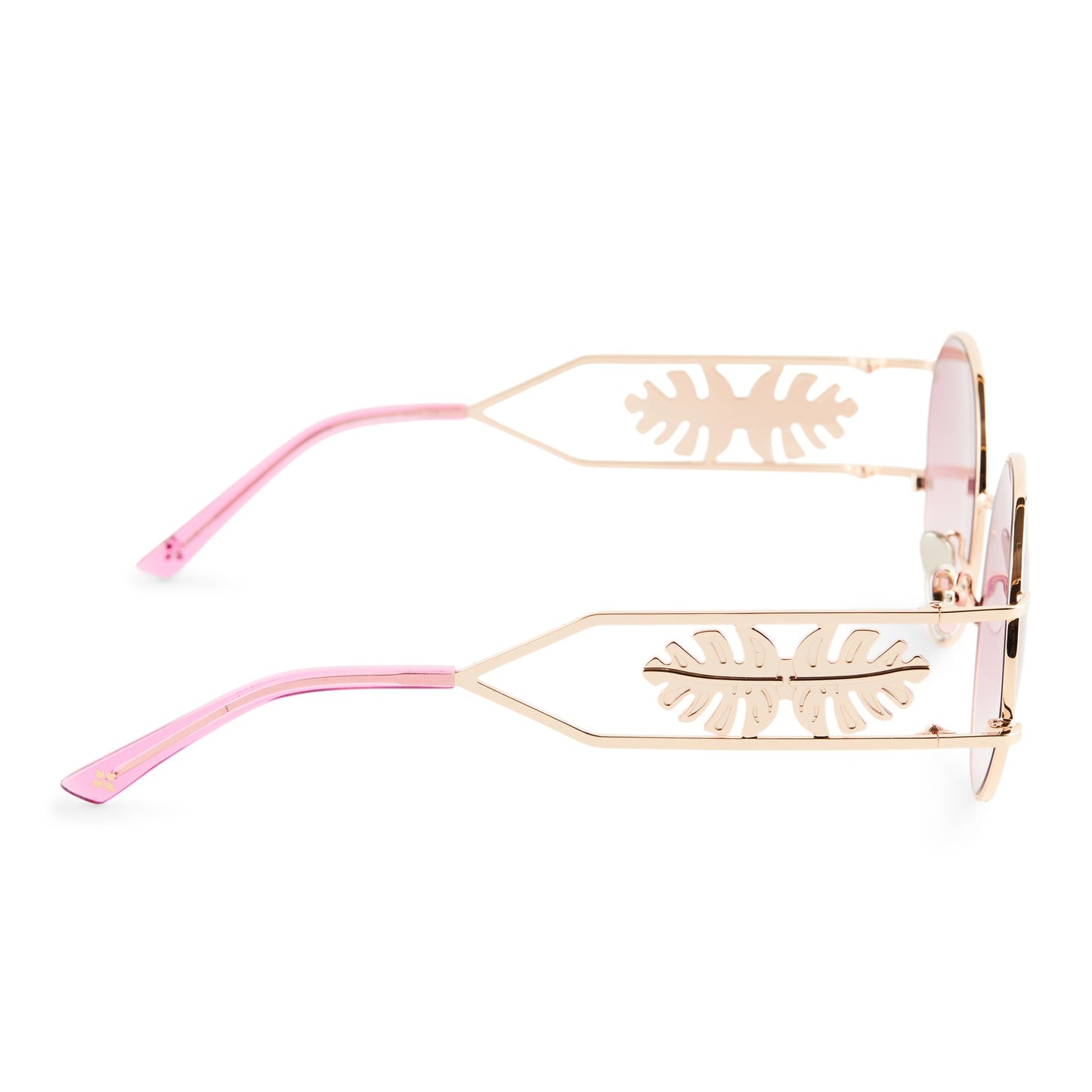 PATRICIA NASH - FAYE + SHINY GOLD + WINE GRADIENT SUNGLASSES