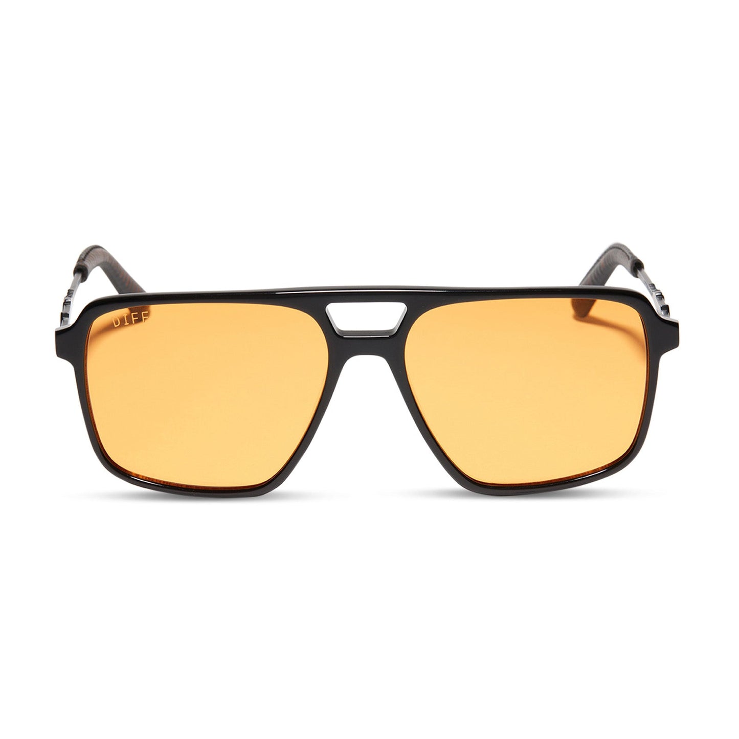 FENNEC SHAND™ - BLACK + ORANGE SUNGLASSES