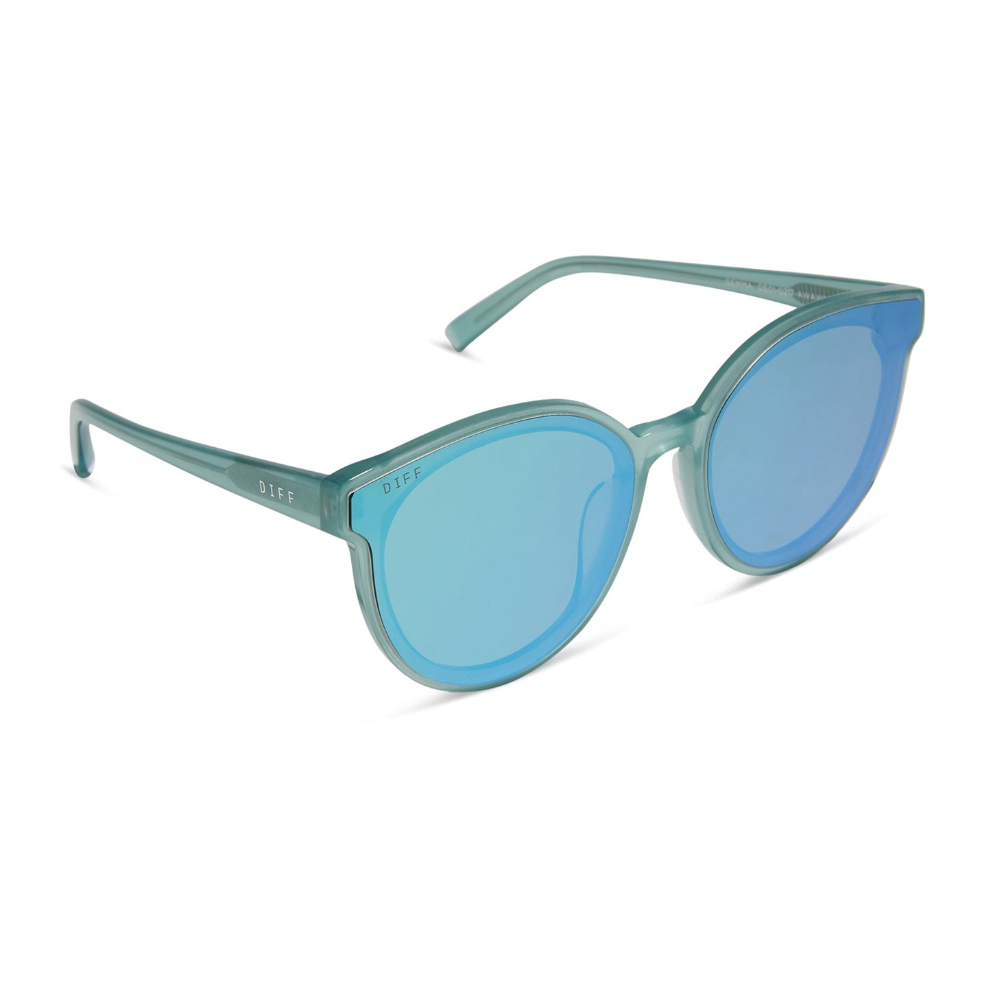 GEMMA - AQUATIC AWE + AQUATIC AWE MIRROR SUNGLASSES