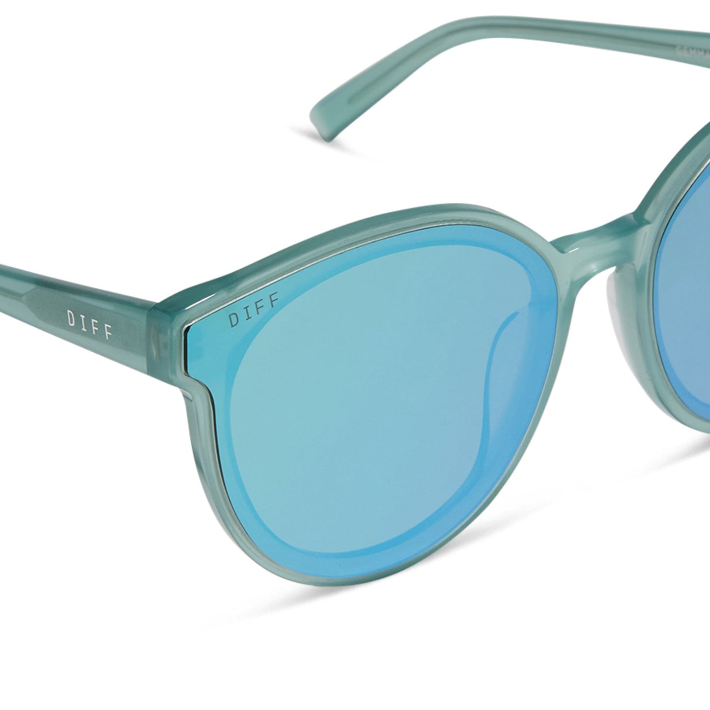 GEMMA - AQUATIC AWE + AQUATIC AWE MIRROR SUNGLASSES