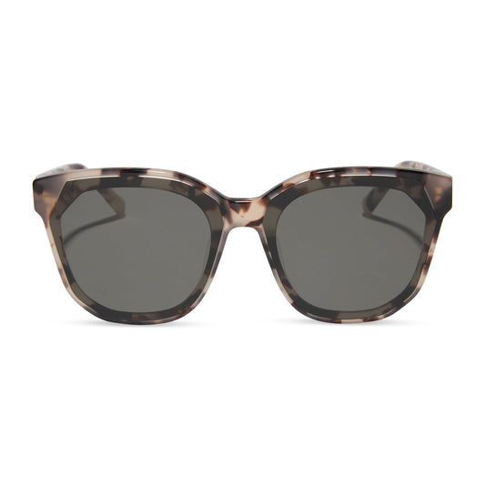 GIA - CREAM TORTOISE + GREY SUNGLASSES