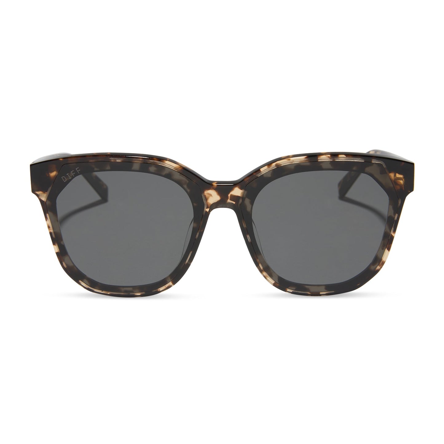 GIA - ESPRESSO TORTOISE + GREY SUNGLASSES