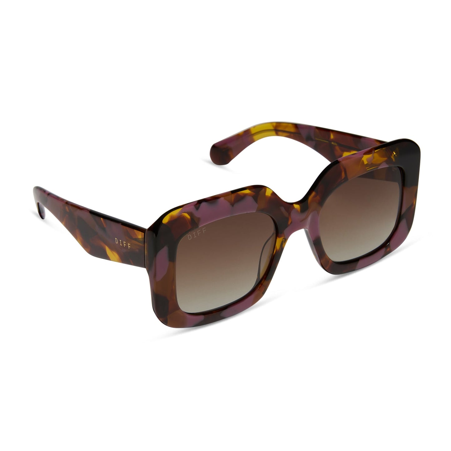 GIADA - TORINO TORTOISE + BROWN GRADIENT + POLARIZED SUNGLASSES