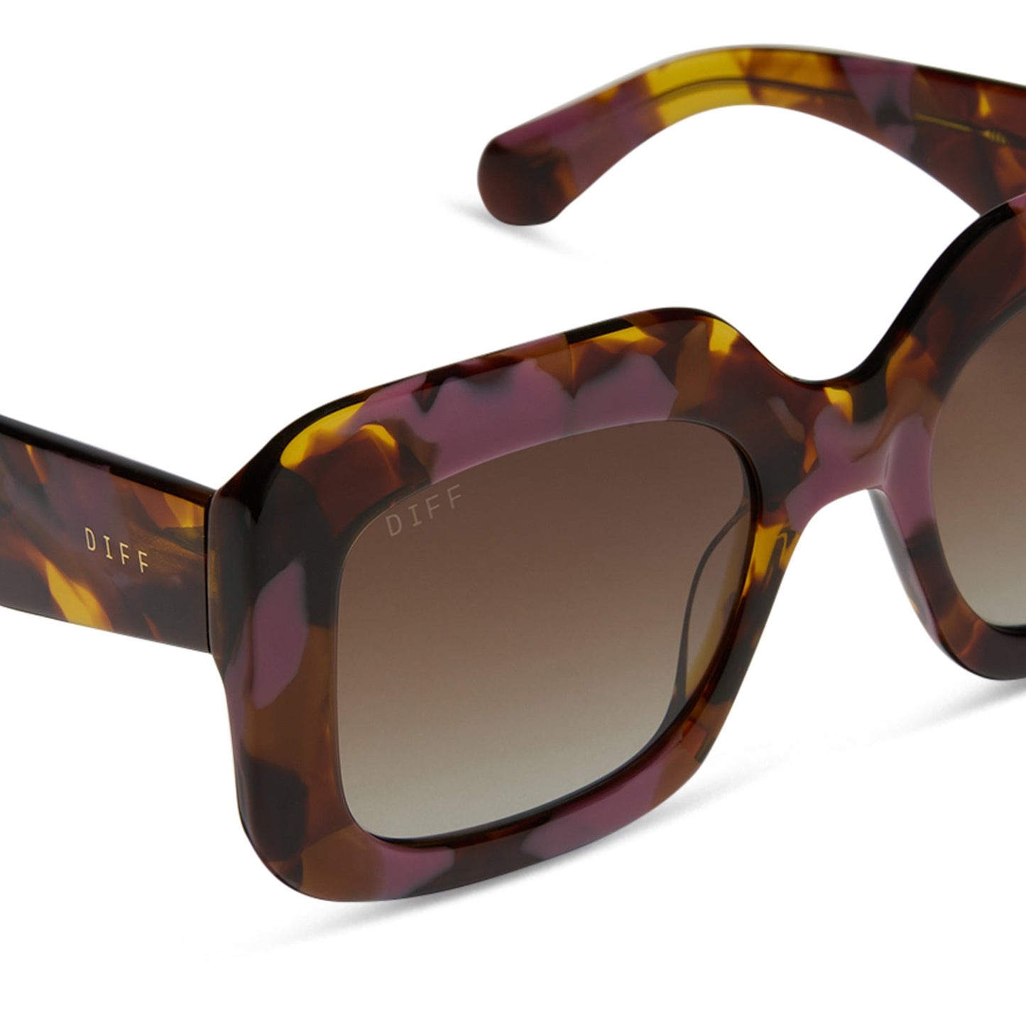 GIADA - TORINO TORTOISE + BROWN GRADIENT + POLARIZED SUNGLASSES