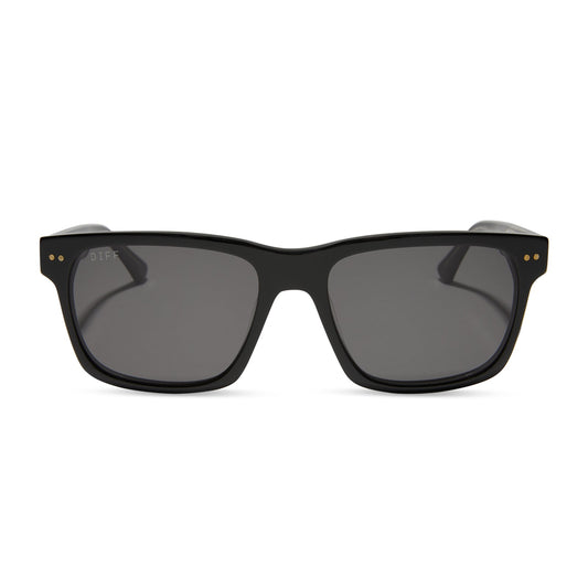 GINO XL - BLACK + GREY + POLARIZED SUNGLASSES