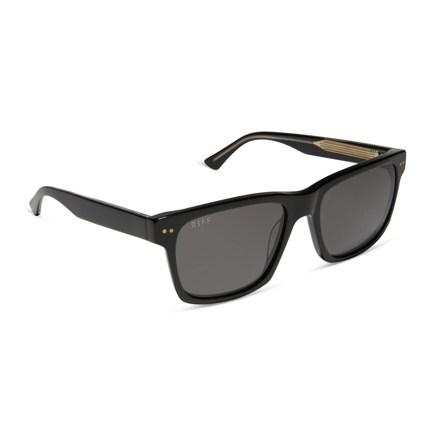 GINO XL - BLACK + GREY + POLARIZED SUNGLASSES