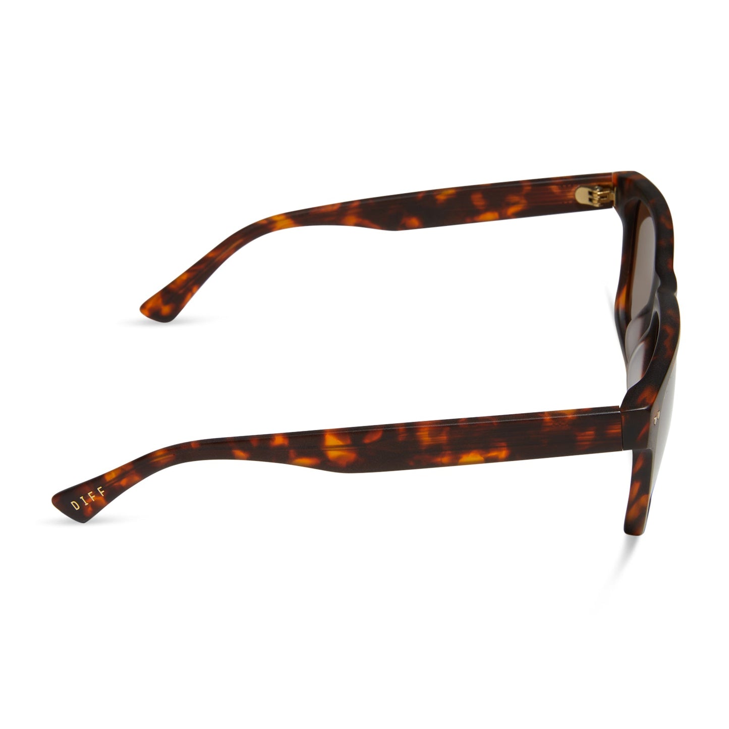 GINO XL - MATTE RICH TORTOISE + BROWN + POLARIZED SUNGLASSES