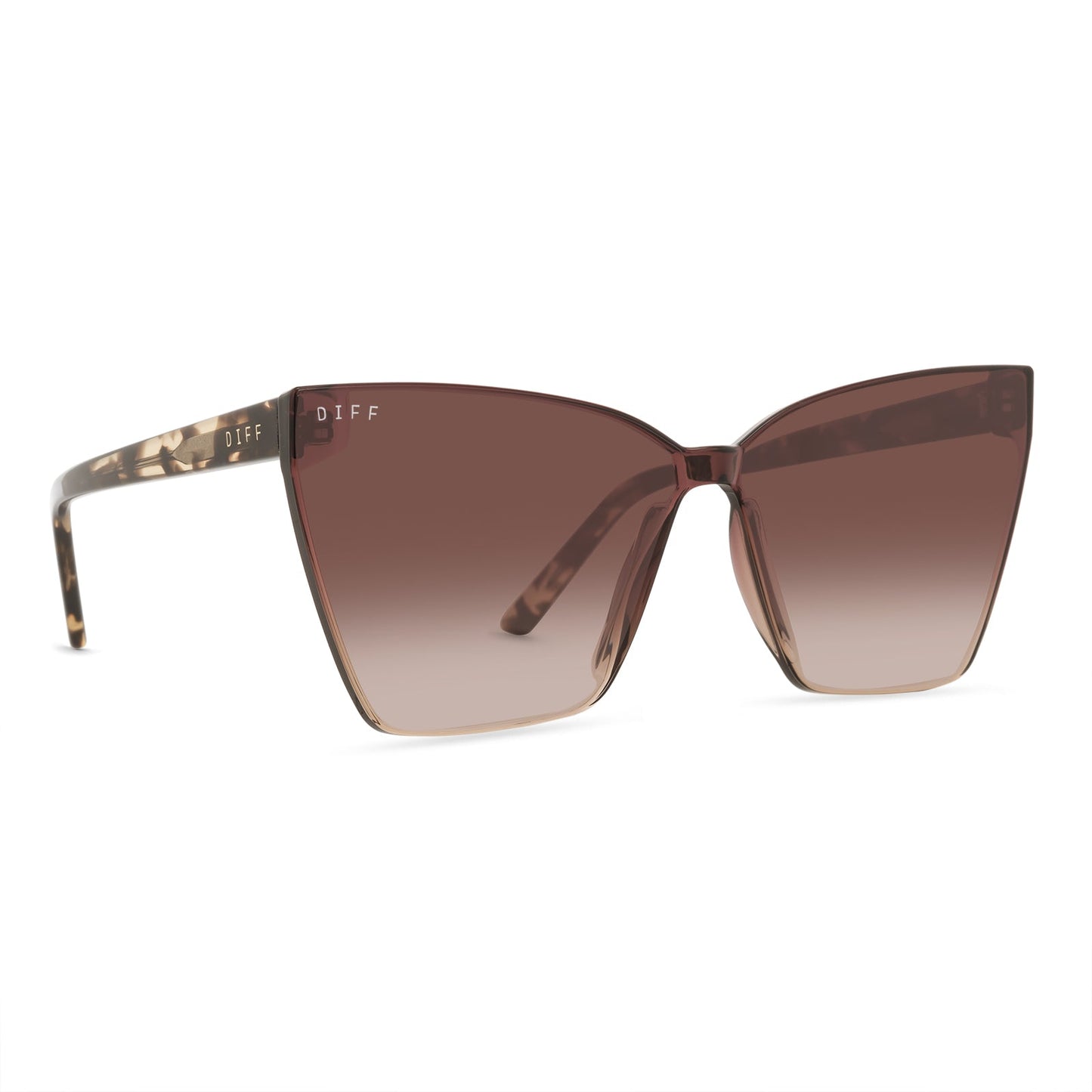 GOLDIE - ESPRESSO TORTOISE + BROWN GRADIENT SUNGLASSES