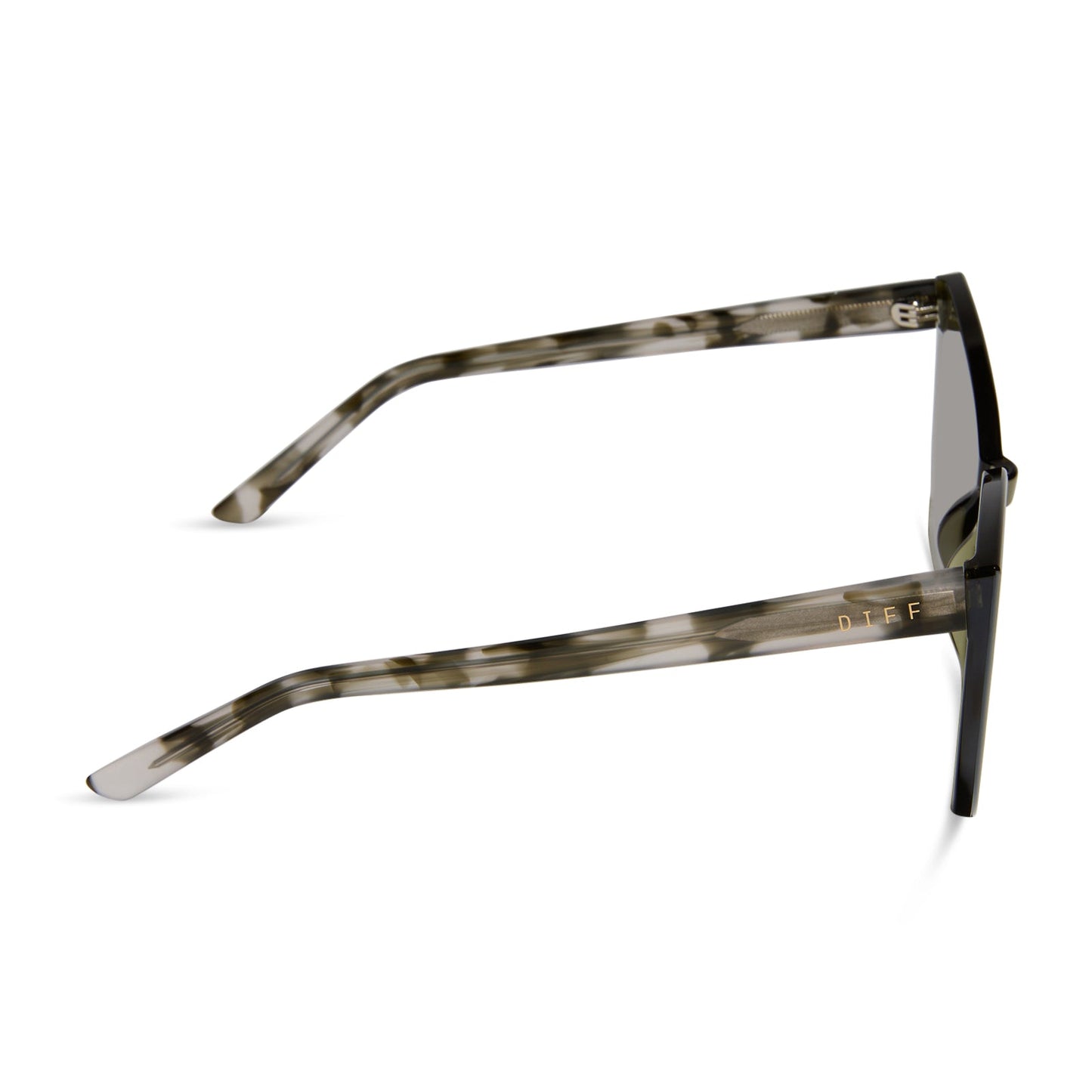 GOLDIE XS - KOMBU + MOSS MIRROR SUNGLASSES