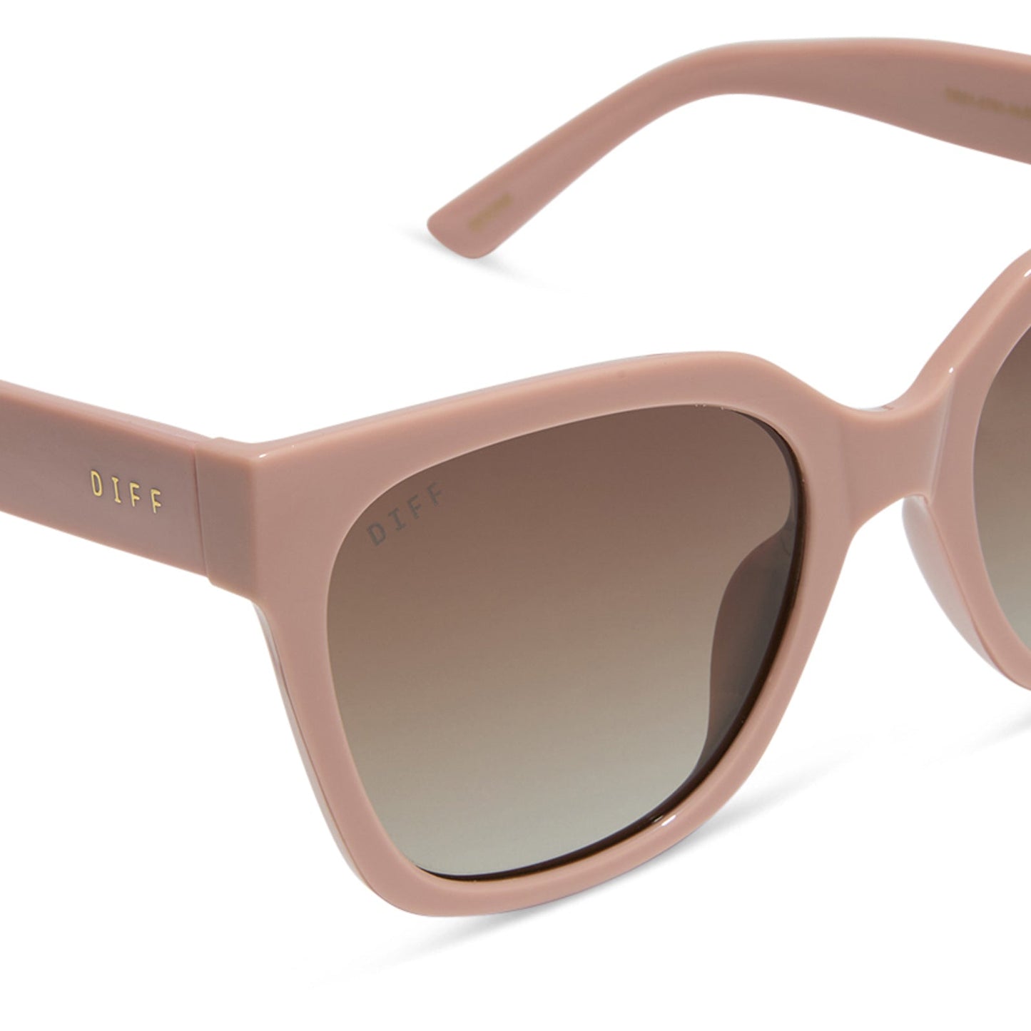 EMILY FAUVER - GOOSE + NUDE + BROWN GRADIENT + POLARIZED SUNGLASSES