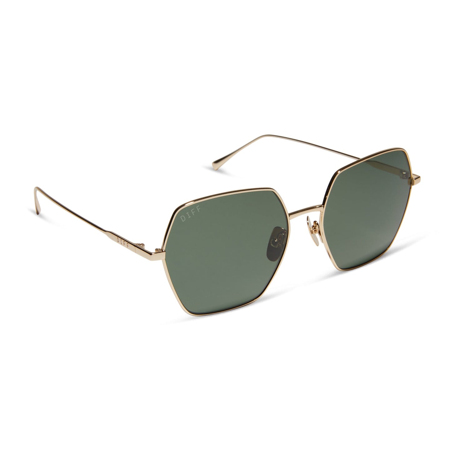 HARLOWE - GOLD + G15 + POLARIZED SUNGLASSES